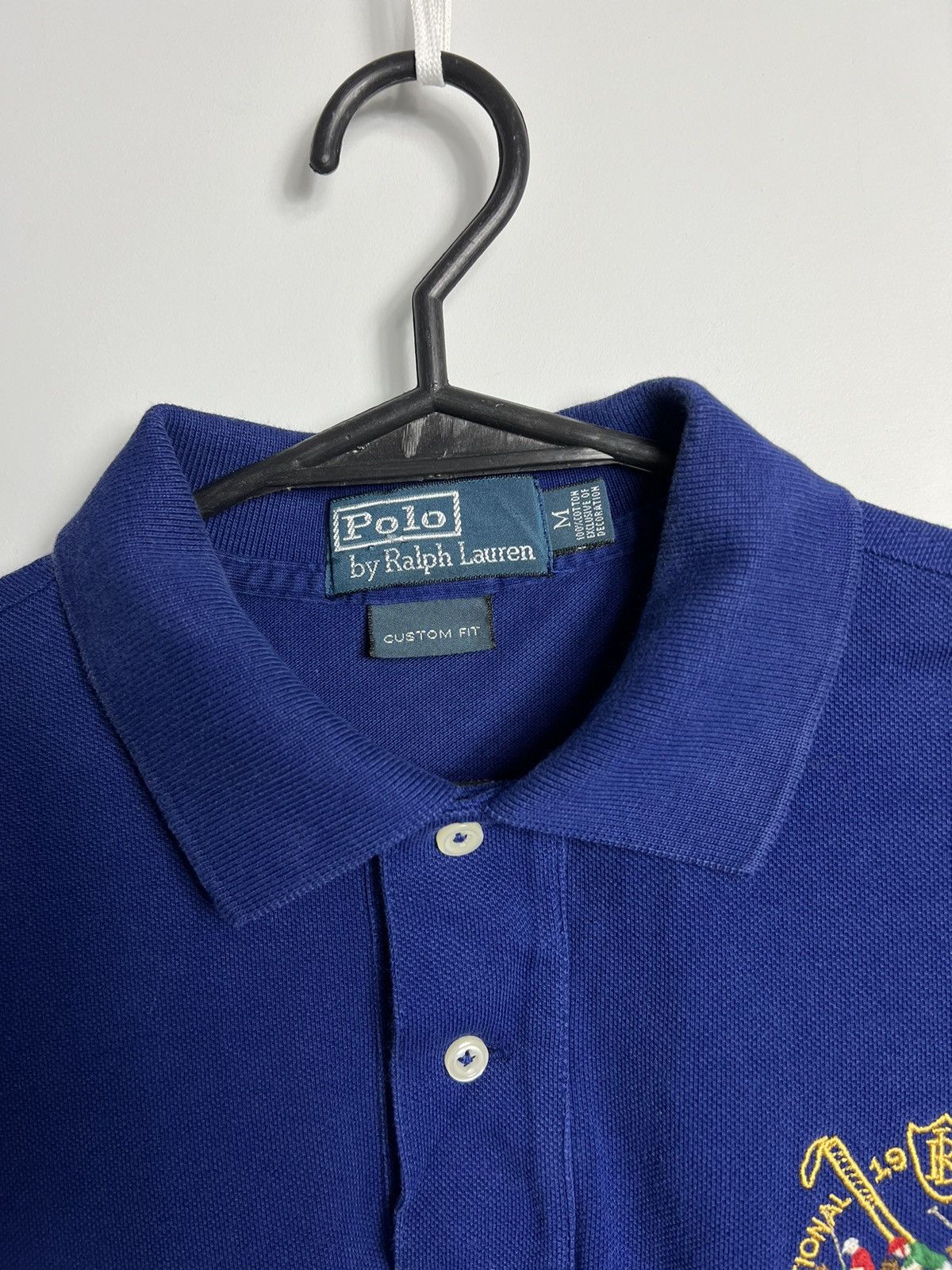 Polo Ralph Lauren × Ralph Lauren × Vintage Polo Ralph Lauren 3 Chief Keef vintage polo shirt Size US M / EU 48-50 / 2 - 3 Thumbnail