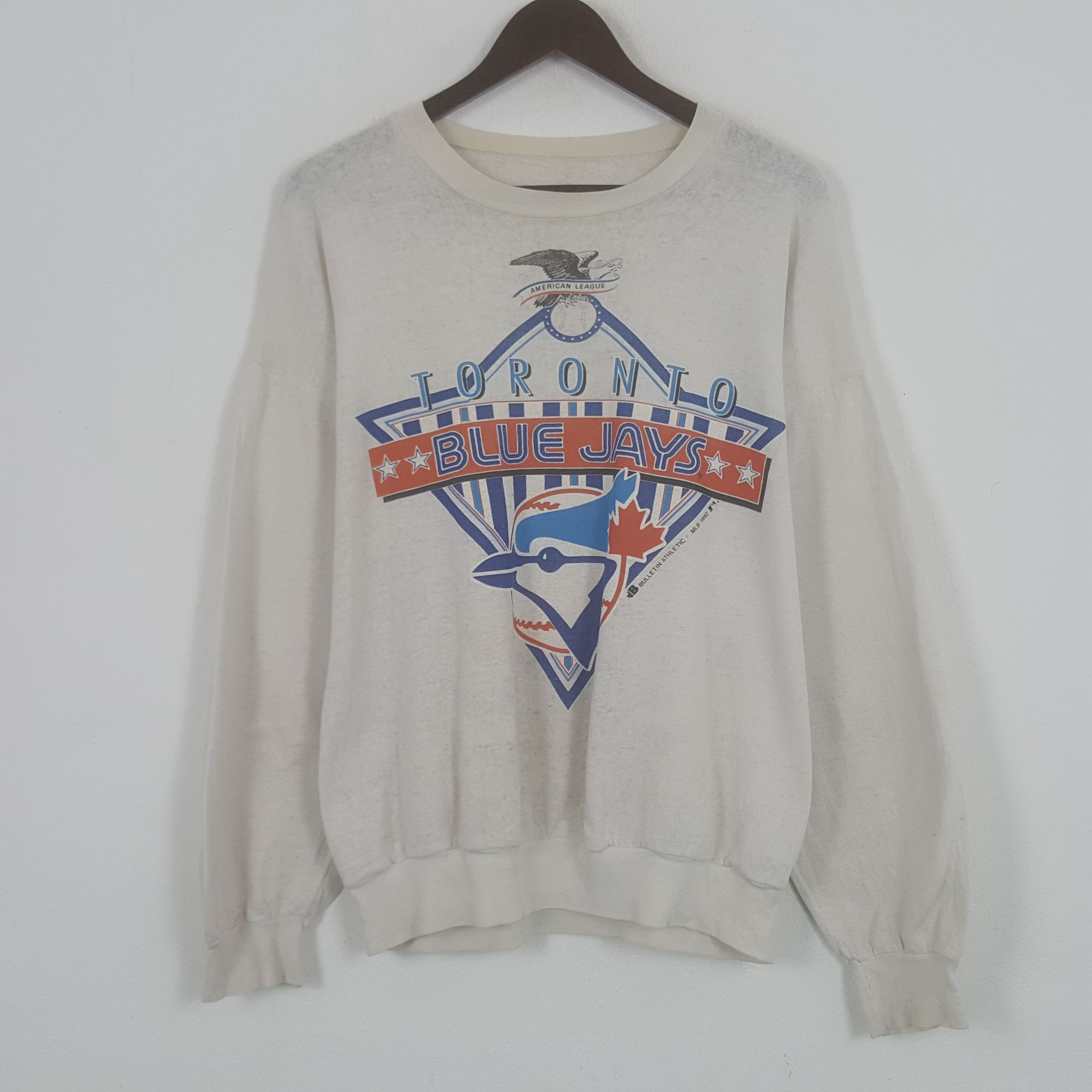 Vintage Vintage Toronto Blue Jays Sweatshirt Size US XL / EU 56 / 4 - 1 Thumbnail