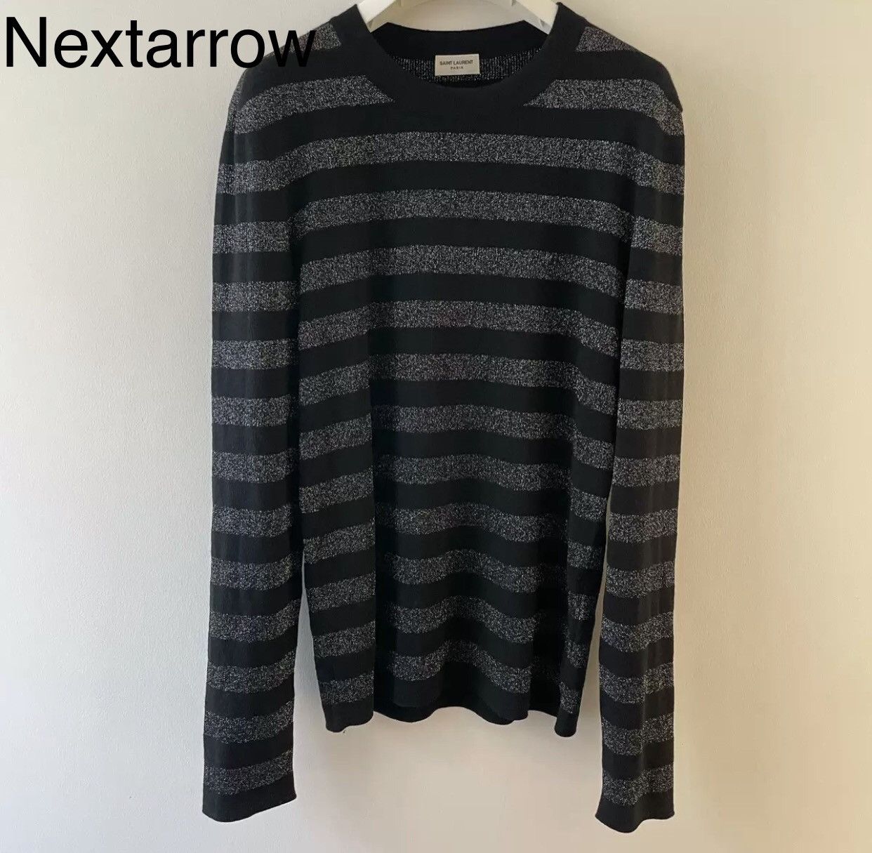 Saint Laurent Black Silver Long Sleeve2412-Nextarrow