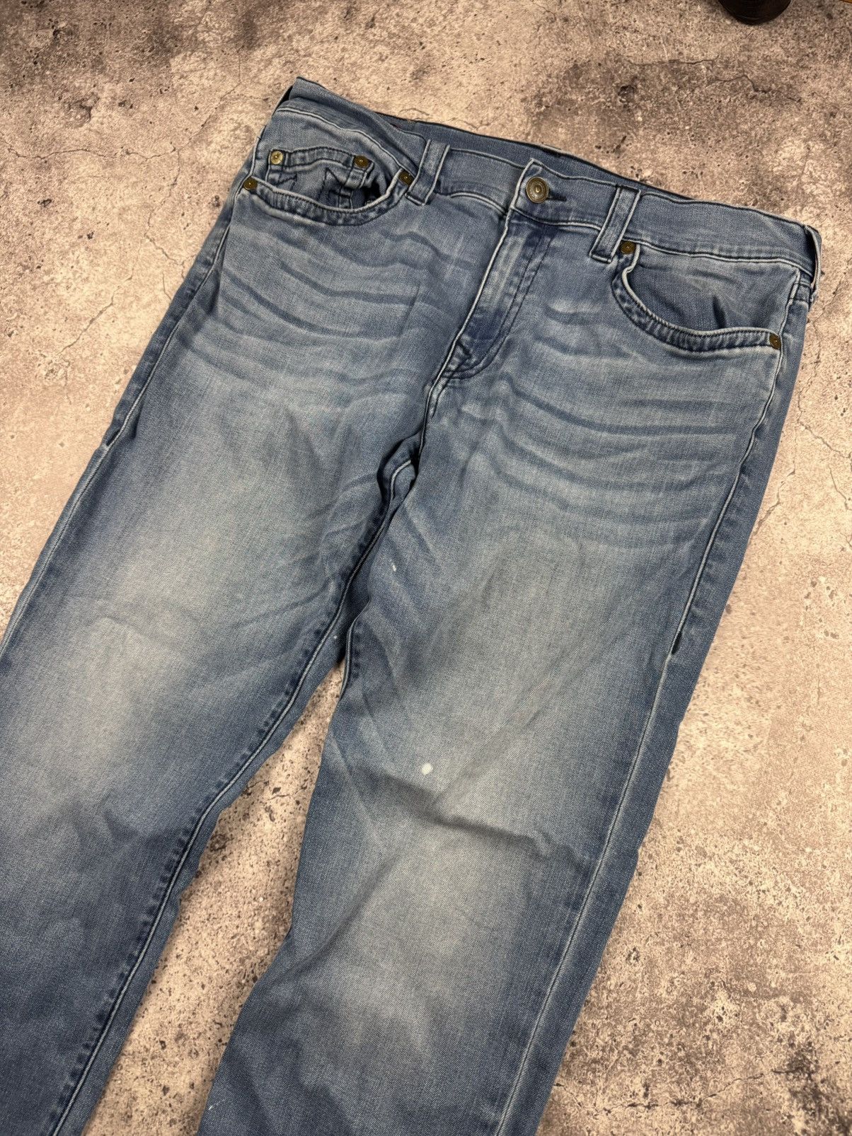 True Religion Crazy Vintage Y2K True Religion Jeans Hip-Hop Skater Unique Size US 38 / EU 54 - 2 Thumbnail