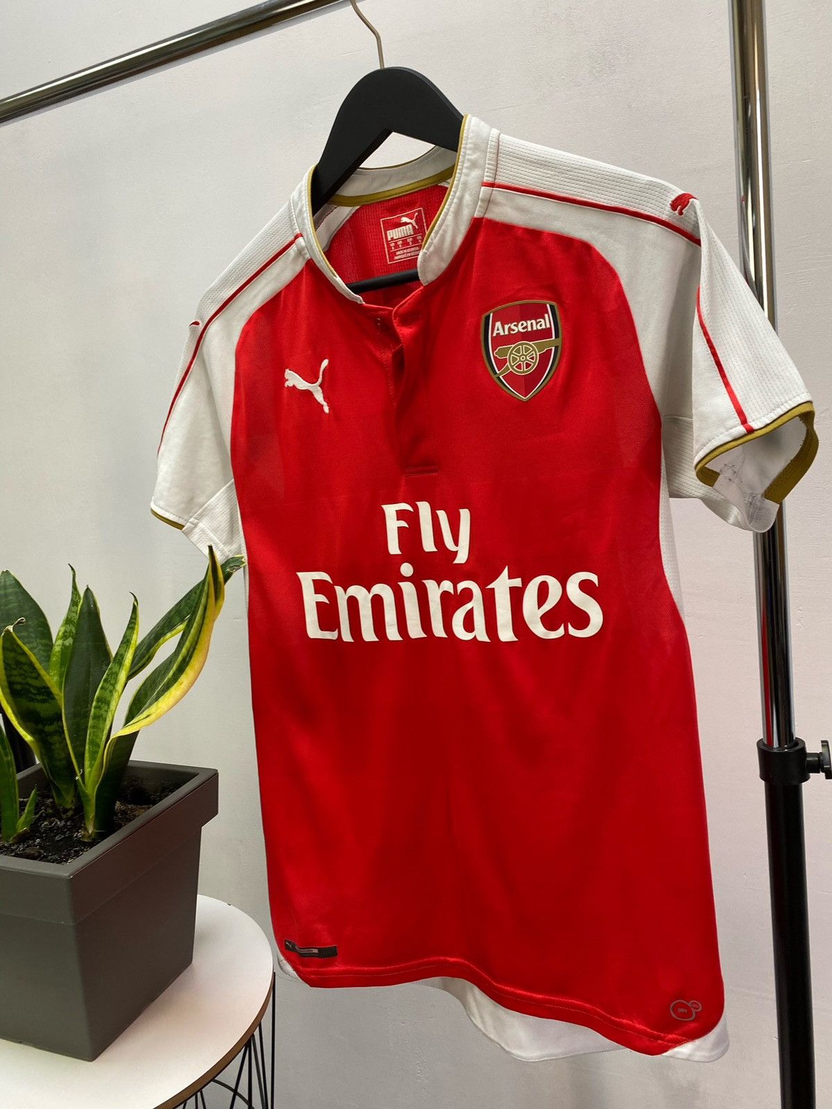 Vintage Vintage Nike Arsenal 2015-2016 #14 Walcott Soccer Jersey Kit Size US S / EU 44-46 / 1 - 4 Thumbnail