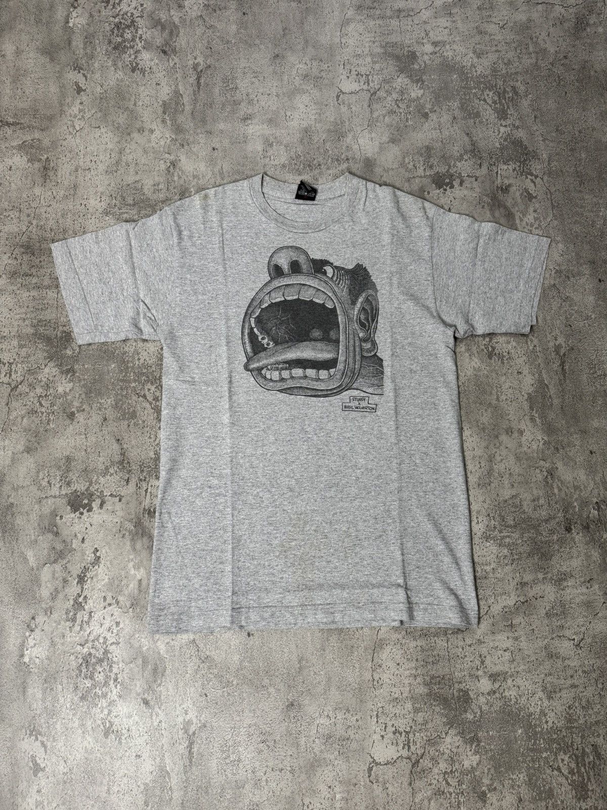 Stussy VINTAGE 00’S STUSSY X BASIL WOLVERTON T-SHIRT Size US M / EU 48-50 / 2 - 1 Thumbnail