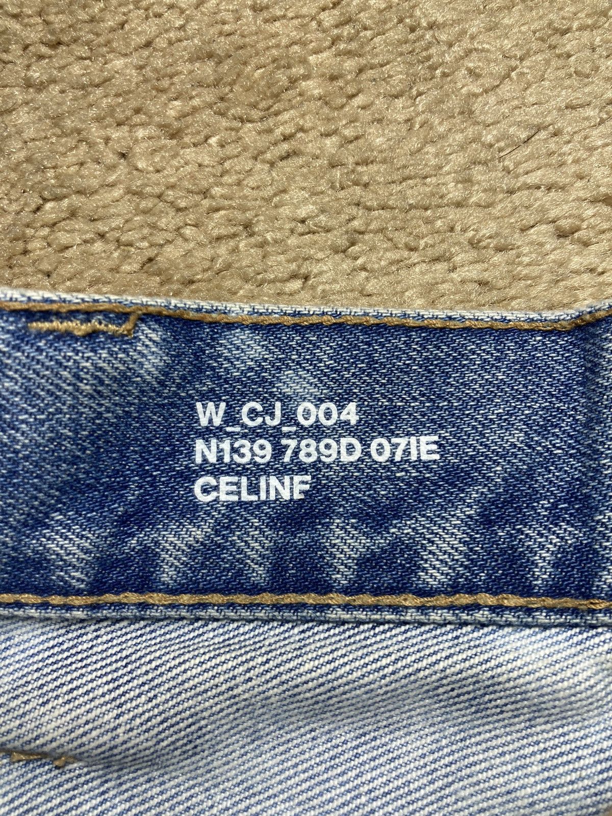 Celine × Hedi Slimane SS19 Celine Bleached Denim Jeans 27 Carrot 2019 Tie Dye Hedi Size US 27 - 7 Thumbnail