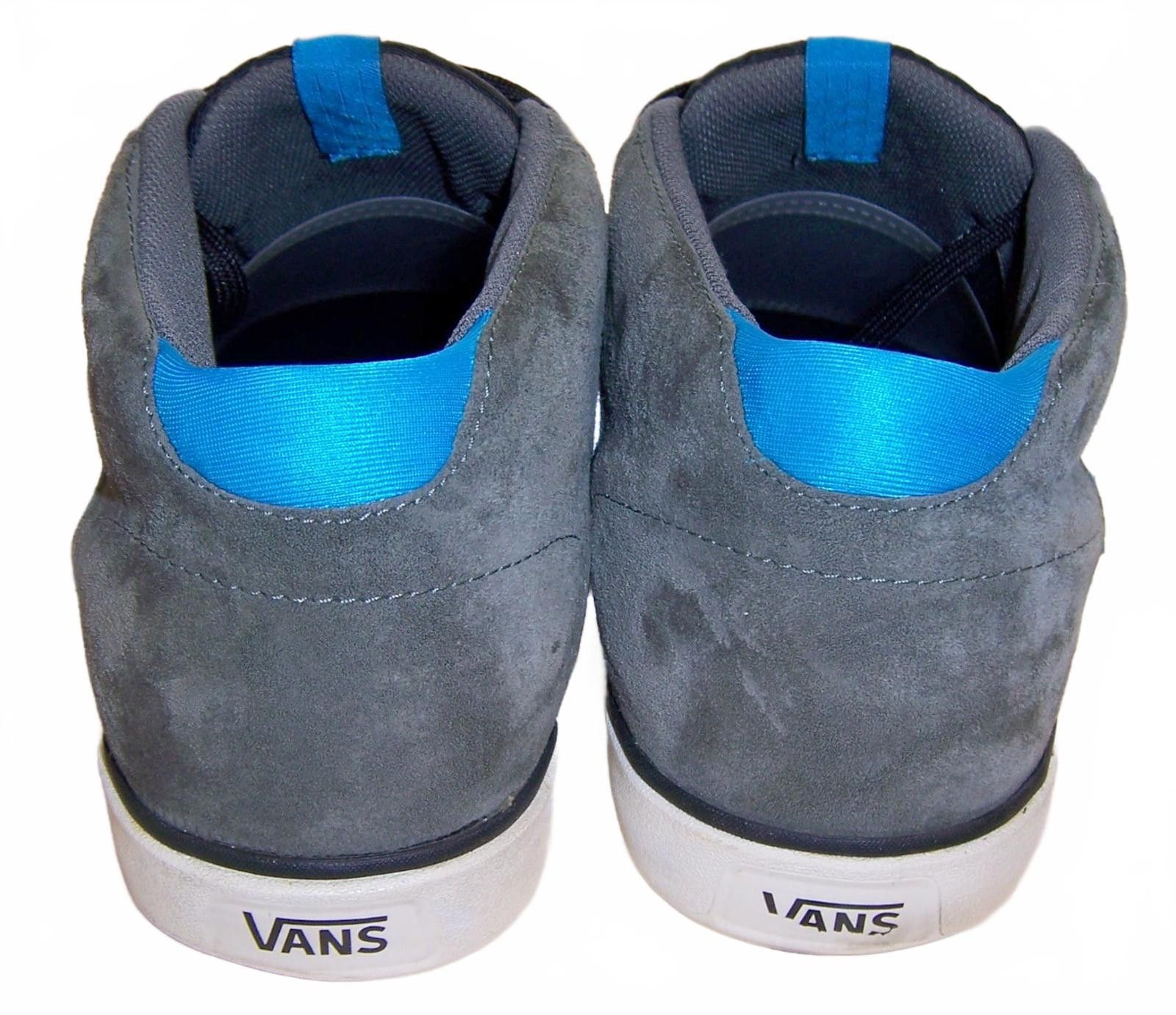 Vans Vans Secant - LXVI Collection-2012 Grey/Black/Blue Men's 9.5 Size US 9.5 / EU 42-43 - 4 Thumbnail