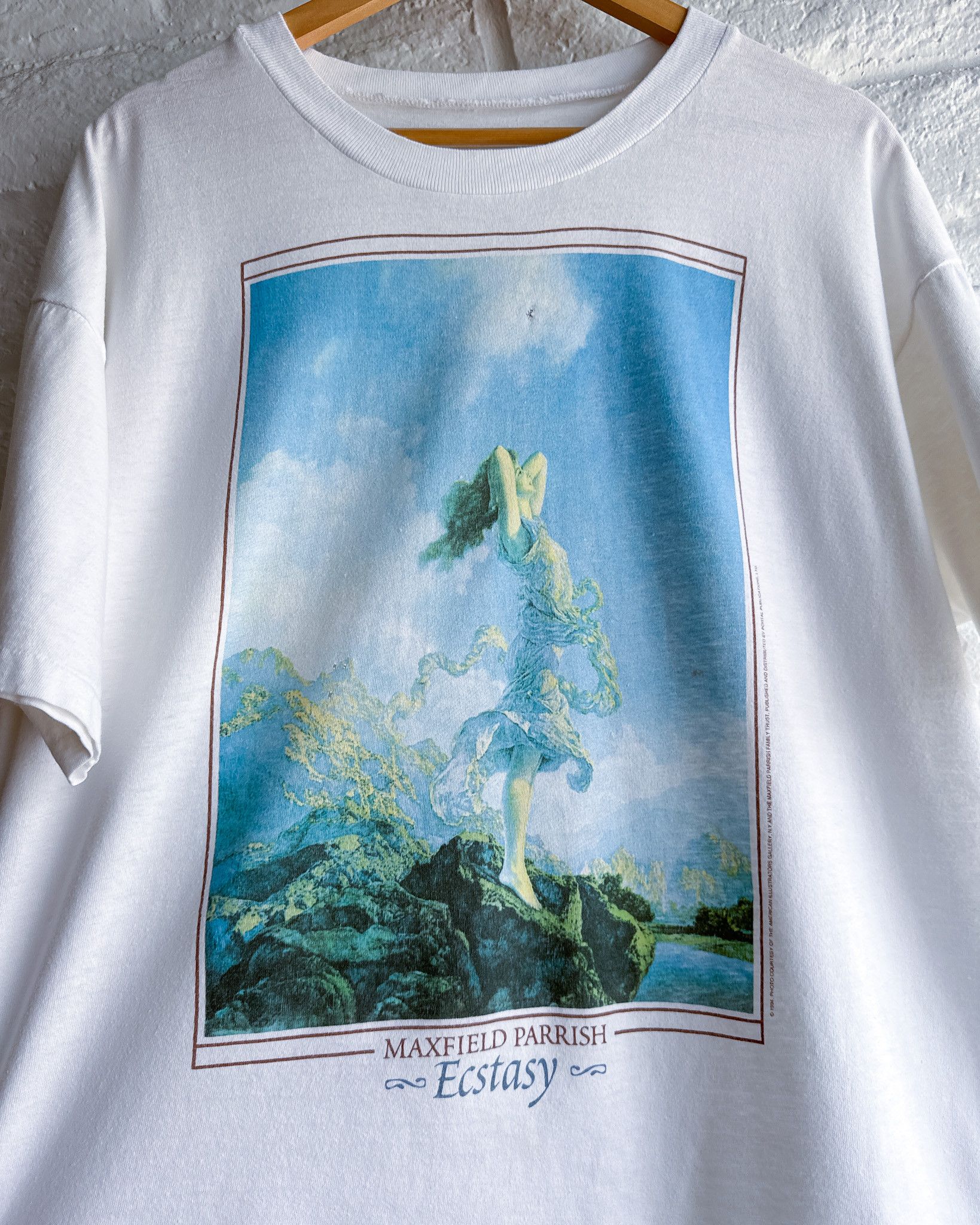 Vintage 90s Maxfield Parrish Ecstasy T Shirt Men's XL