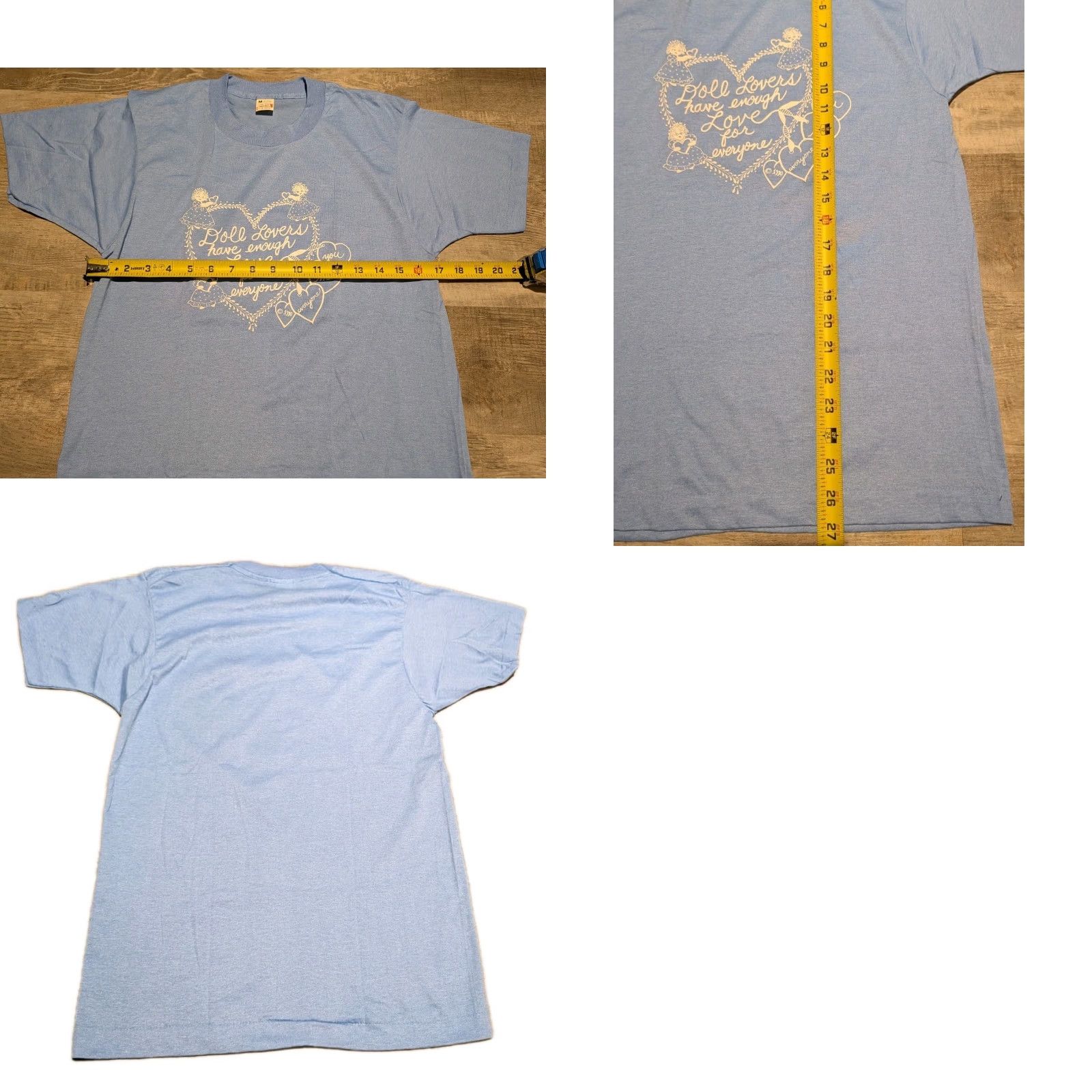 Vintage Vintage Screen Stars Tee Shirt Doll Lovers Have Enough Love For Everyone M NWOT USA Vtg Size S / US 4 / IT 40 - 8 Thumbnail