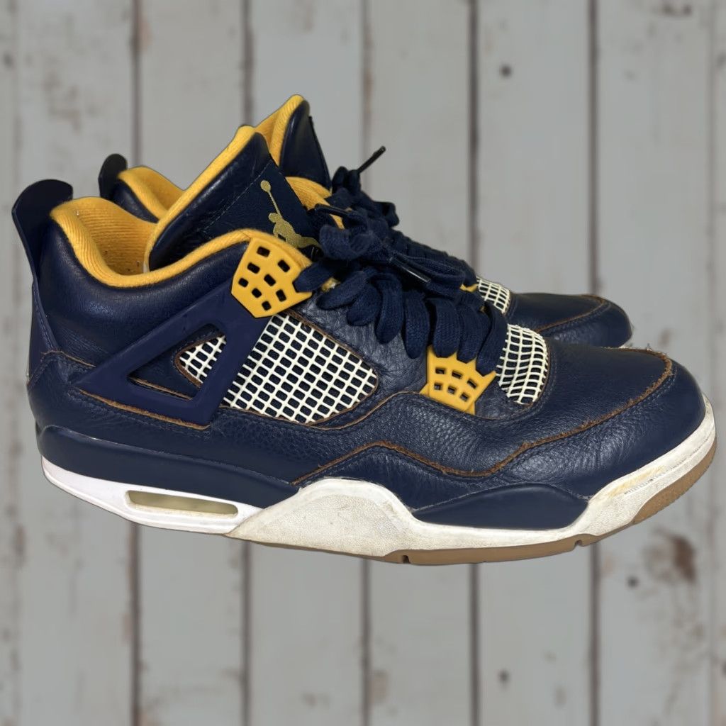 Jordan Brand VNDS Air Jordan 4 Retro Dunk From Above Sneakers Men 10 Blue 2015 308497-425 Size ONE SIZE - 1 Thumbnail
