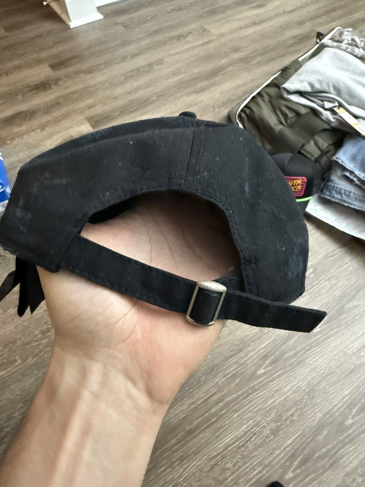 Heron Preston Heron Preston distressed hat Size ONE SIZE - 8 Thumbnail