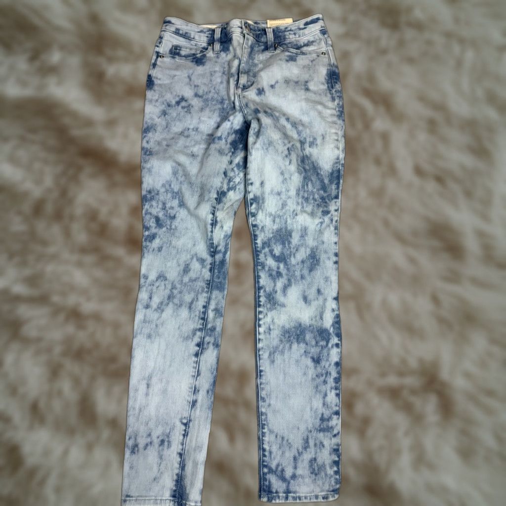 Vintage Universal Thread Skinny Jeans Acid Wash Ankle Cotton Womens 6 Blue NWT Reg Size 28" / US 6 / IT 42 - 1 Thumbnail