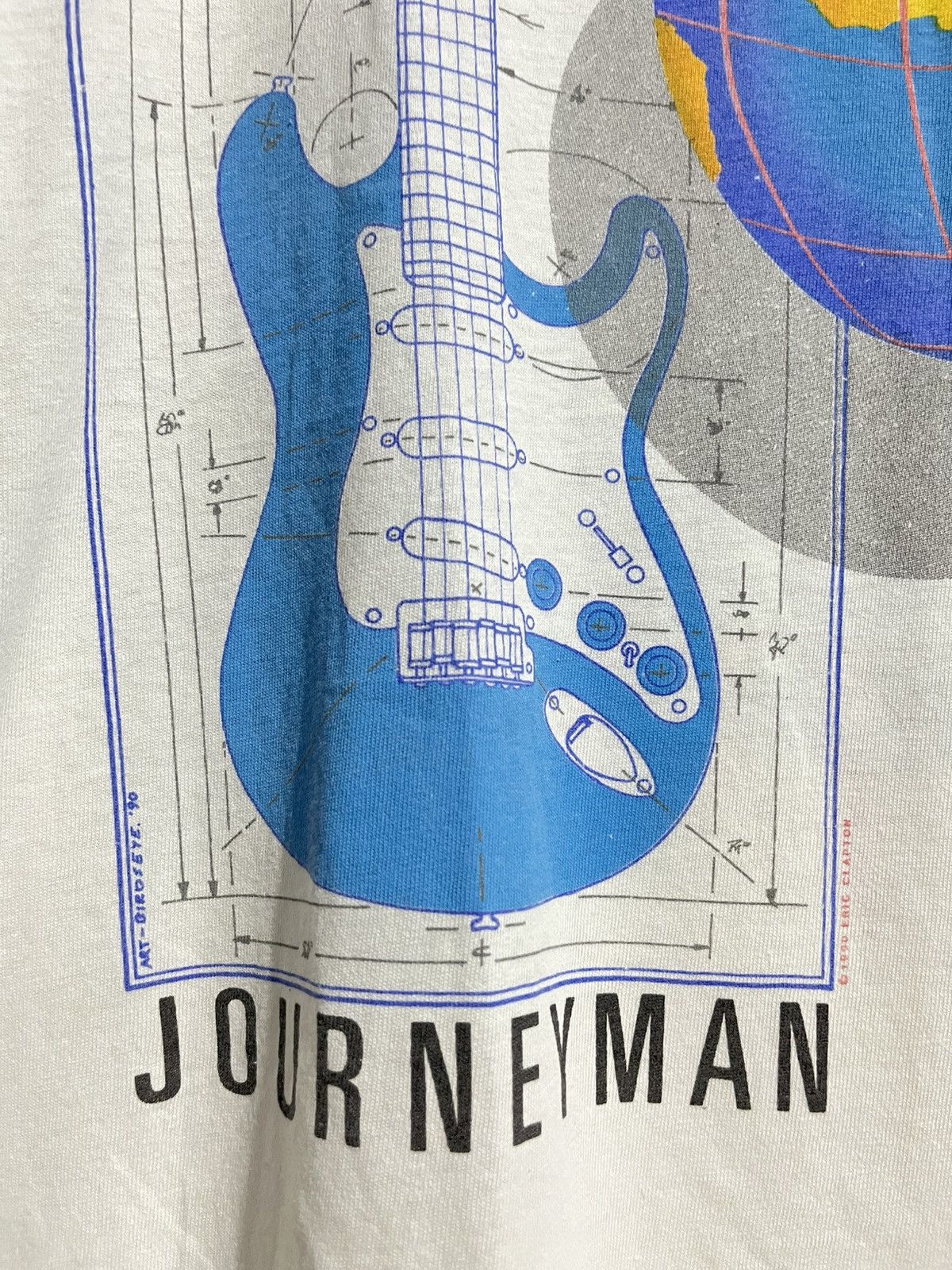 Vintage Rare eric clapton journey man album tour 1990 tshirt Size US XL / EU 56 / 4 - 4 Thumbnail