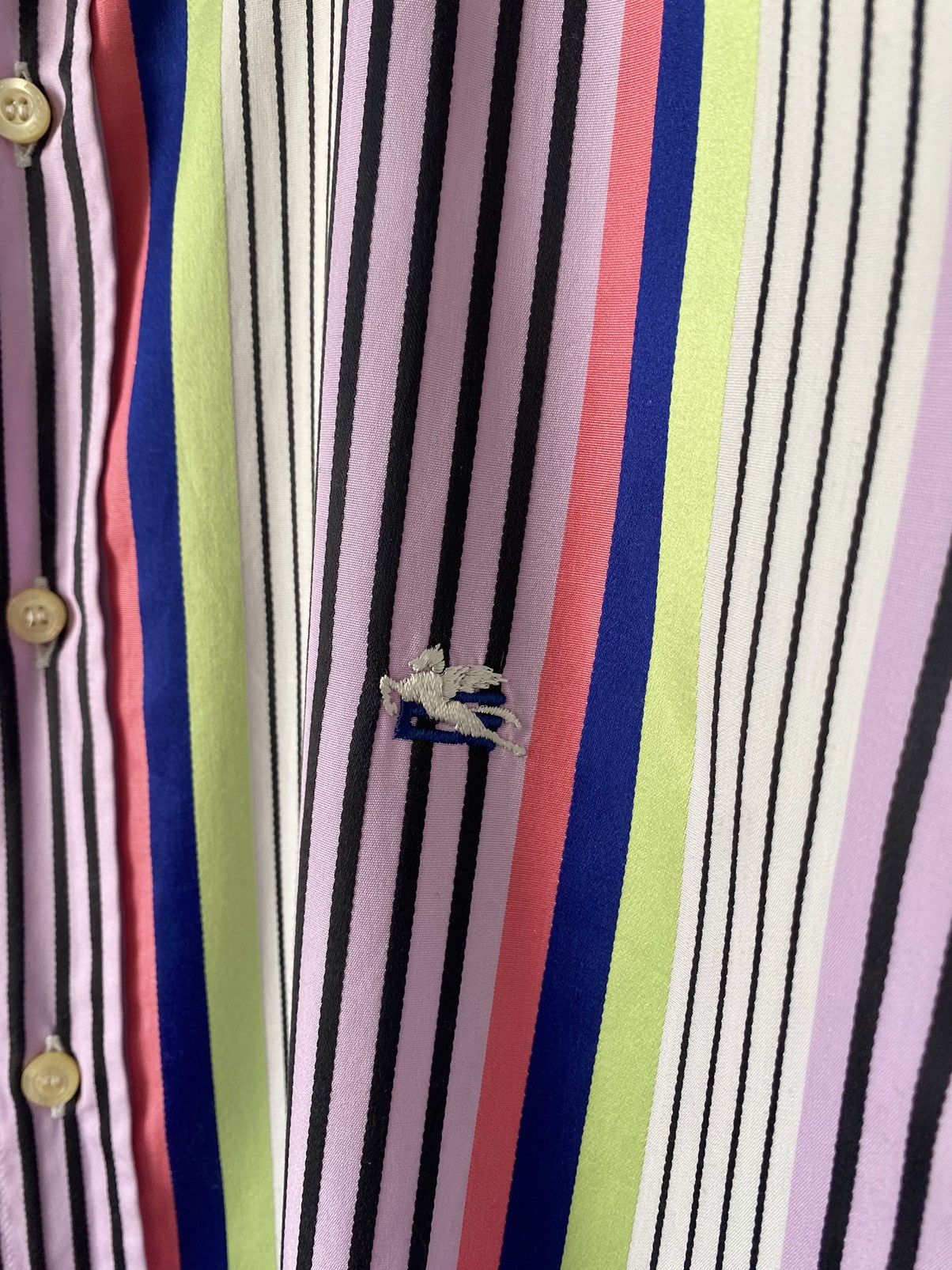 Etro Etro Cotton Multicolor Shirt Size:M Size US M / EU 48-50 / 2 - 3 Thumbnail