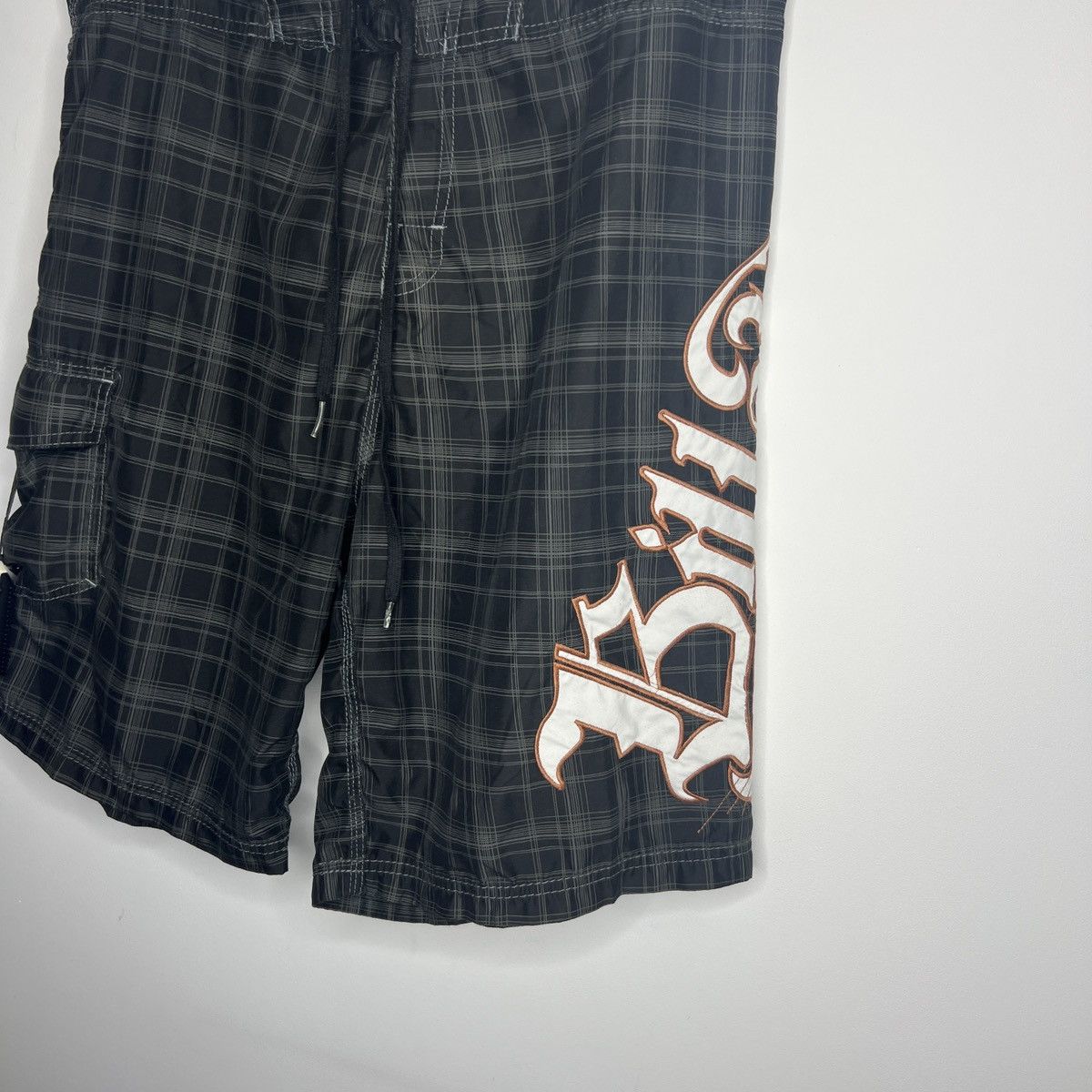 Billabong × Vintage 🏄Billabong Brown Surf Shorts Vintage Big Logo 90s Size US 34 / EU 50 - 2 Thumbnail