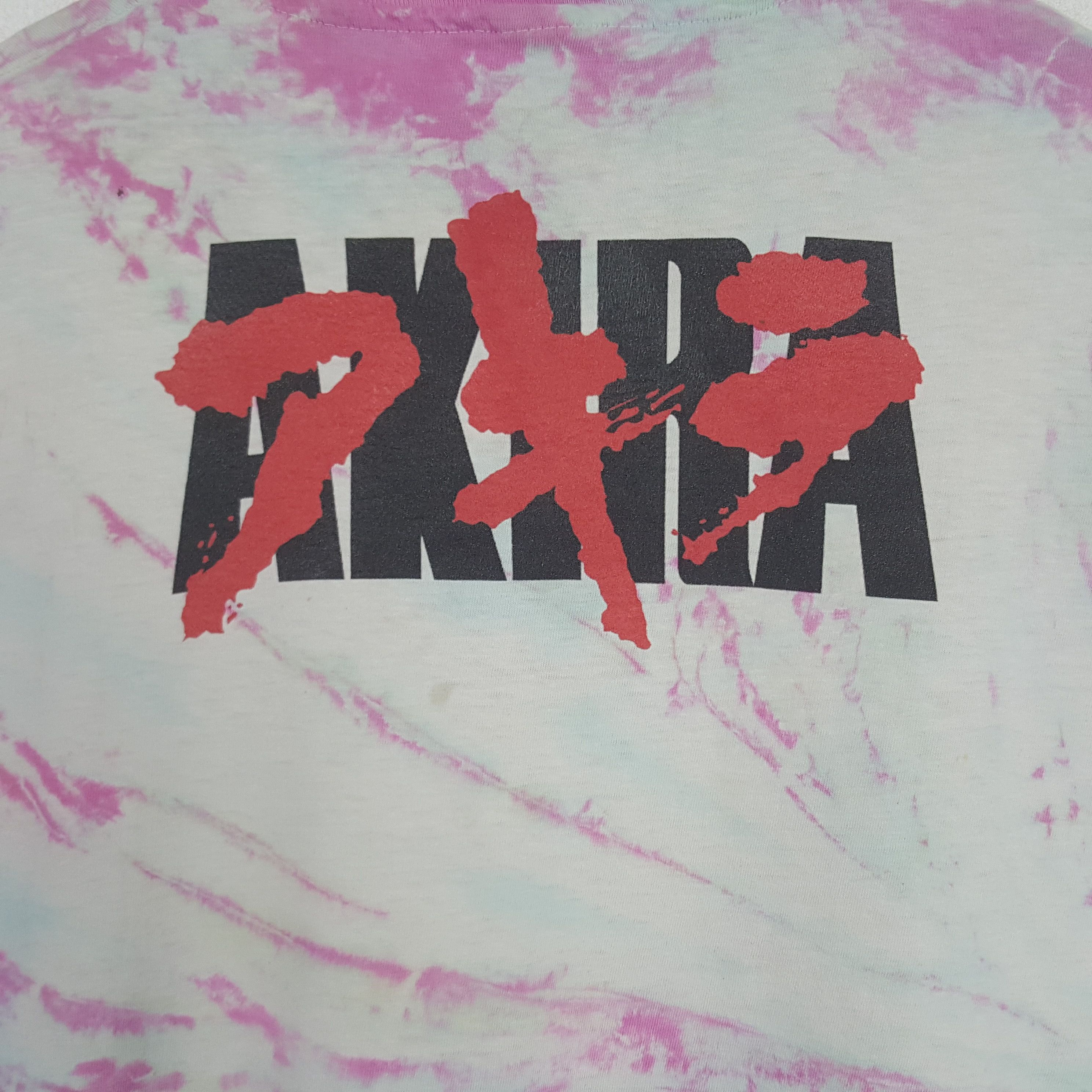 Anime × Japanese Brand × Vintage Vintage Akira Japanese Anime Characters Tie-dye Tshirt Size US XL / EU 56 / 4 - 2 Thumbnail