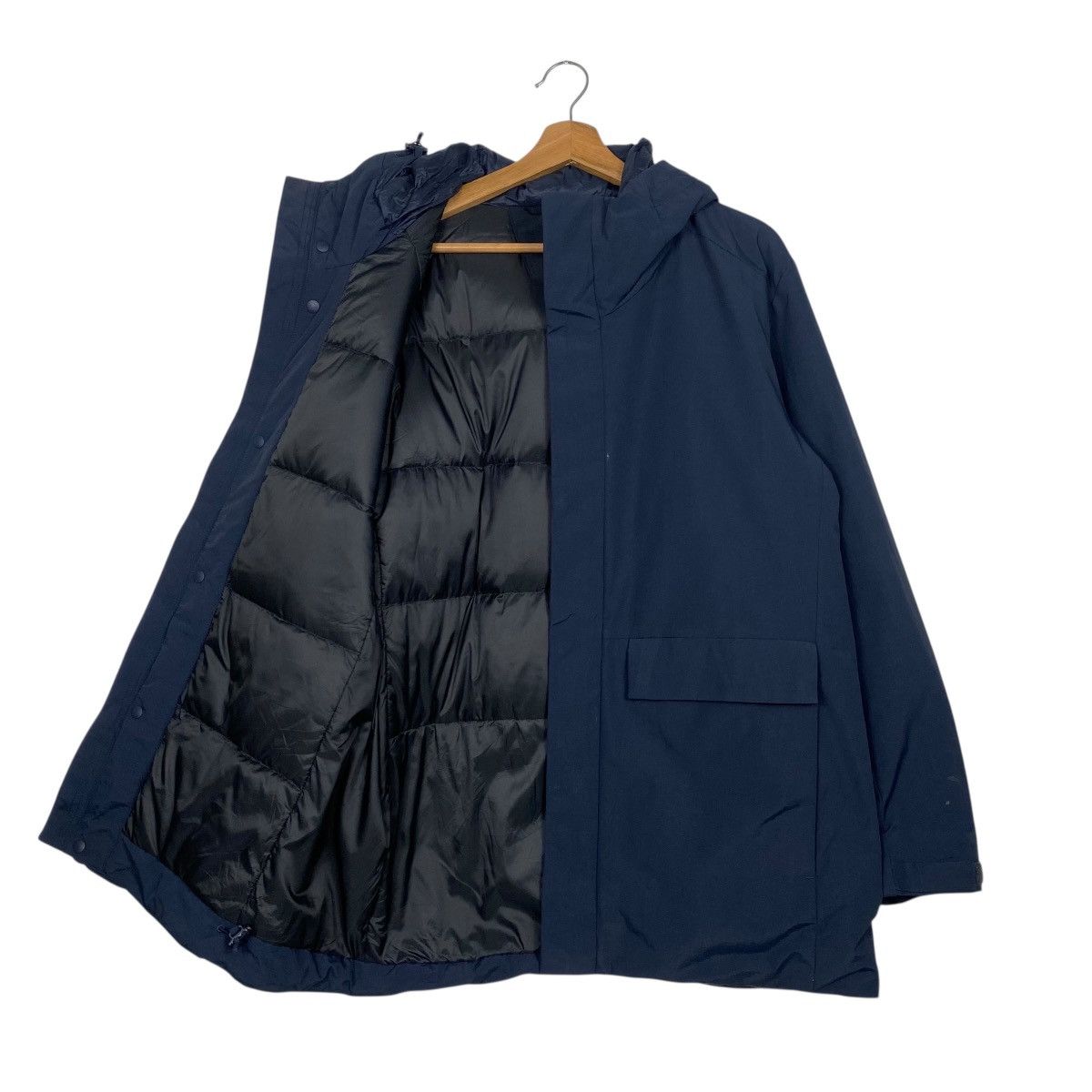 Japanese Brand × Uniqlo Uniqlo hybrid quilted parka jacket Size US L / EU 52-54 / 3 - 10 Thumbnail