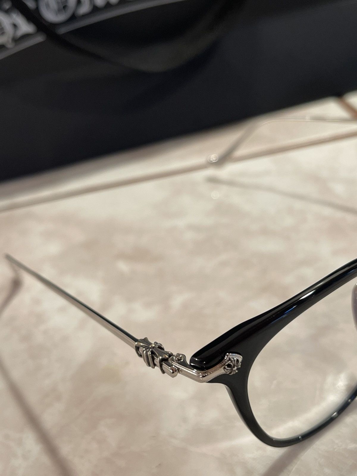 Chrome Hearts Chrome Hearts “shagass” Glasses Size ONE SIZE - 9 Thumbnail