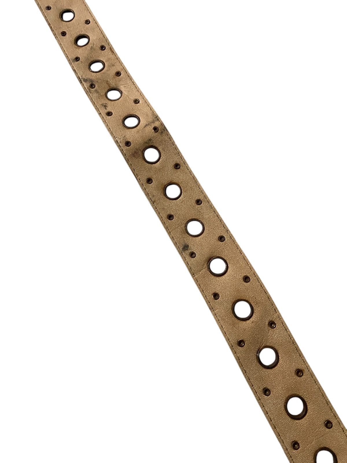 If Six Was Nine Green Ring Studded Y2K Belt Size ONE SIZE - 7 Thumbnail
