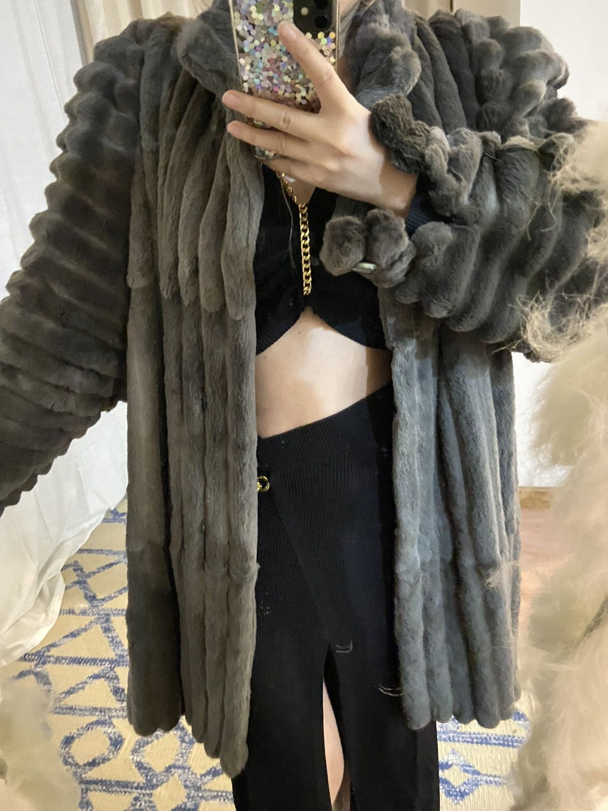 Celine Brand new vintage Celine fur coat Size M / US 6-8 / IT 42-44 - 3 Thumbnail