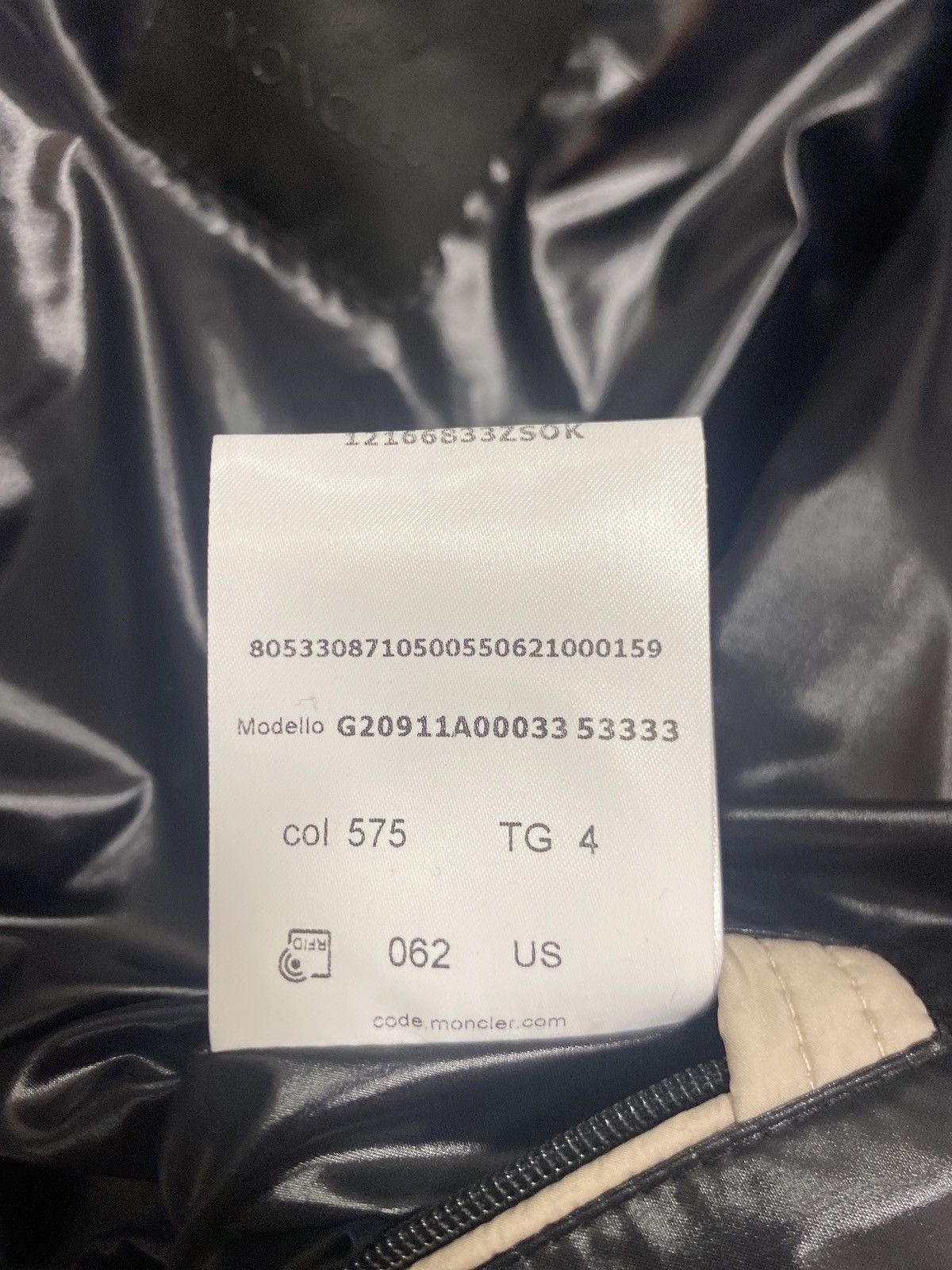 Moncler Moncler Timsit down jacket in beige (perfect condition) Size US XL / EU 56 / 4 - 6 Thumbnail