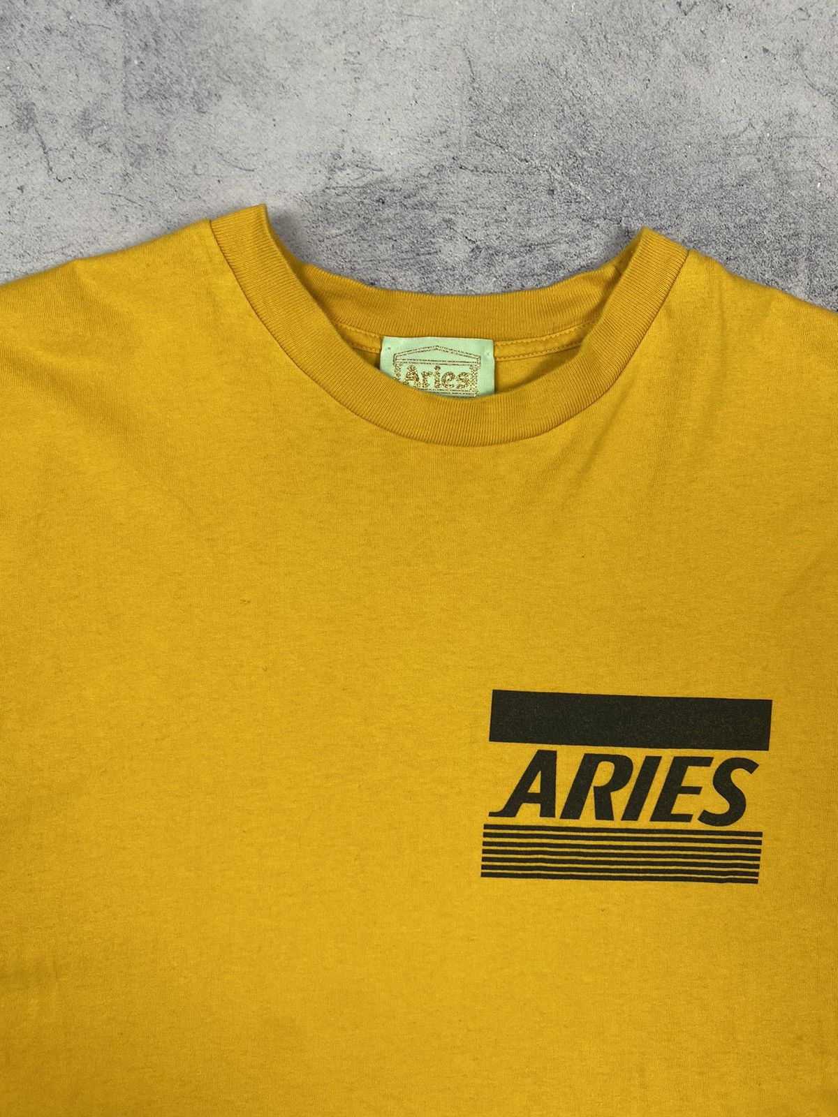 Aries Aries Big Logo Streetwear T Shirt Size XL Size US L / EU 52-54 / 3 - 11 Thumbnail