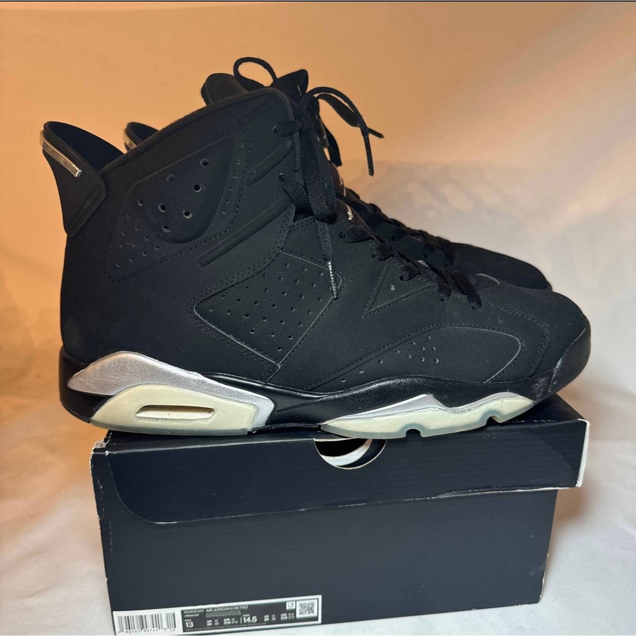 Jordan Brand × Nike Size 13 - Nike Air Jordan 6 Retro Chrome Men's Shoes Size US 13 / EU 46 - 1 Thumbnail