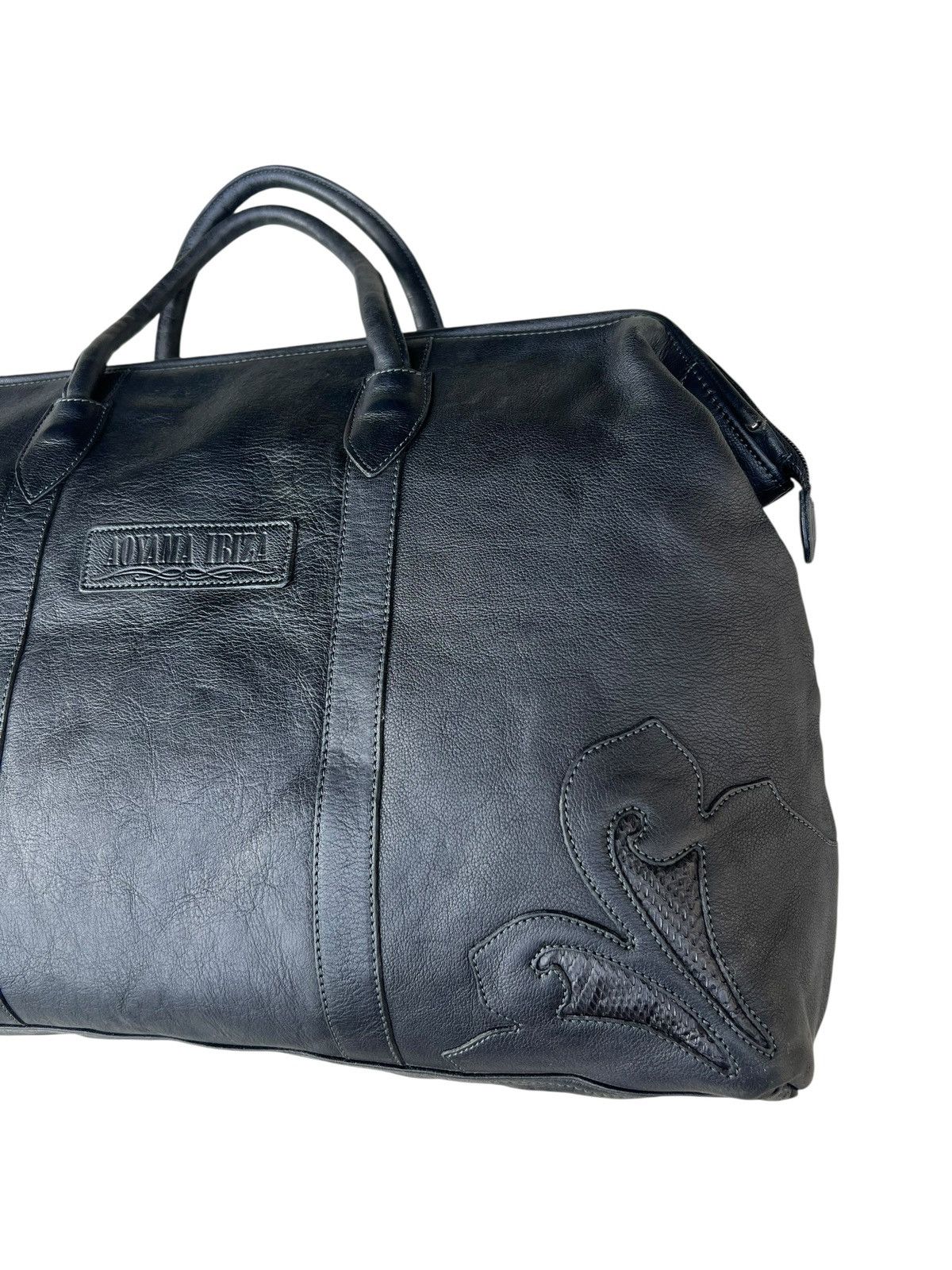 Porter IBIZA Japan Distressed Patina Black Leather Doctor Bag Size ONE SIZE - 2 Thumbnail