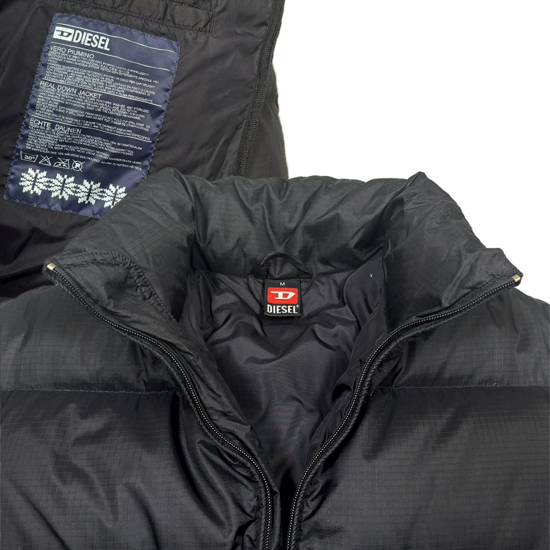 Diesel Diesel - Intrinsic Full Zip Down Puffer Jacket - Black - M Size US M / EU 48-50 / 2 - 4 Thumbnail