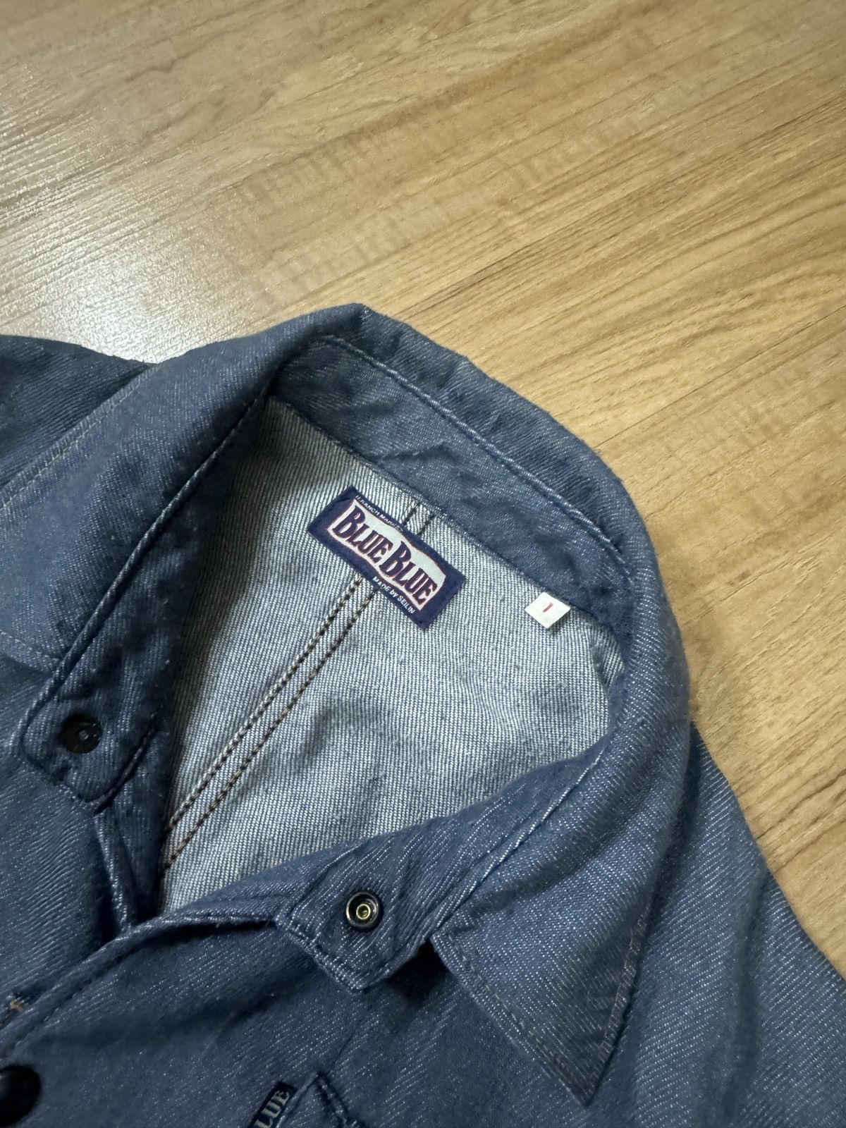 Blue Blue Japan × Vintage VINTAGE BLUE BLUE JAPAN DENIM JACKET Size US M / EU 48-50 / 2 - 3 Thumbnail
