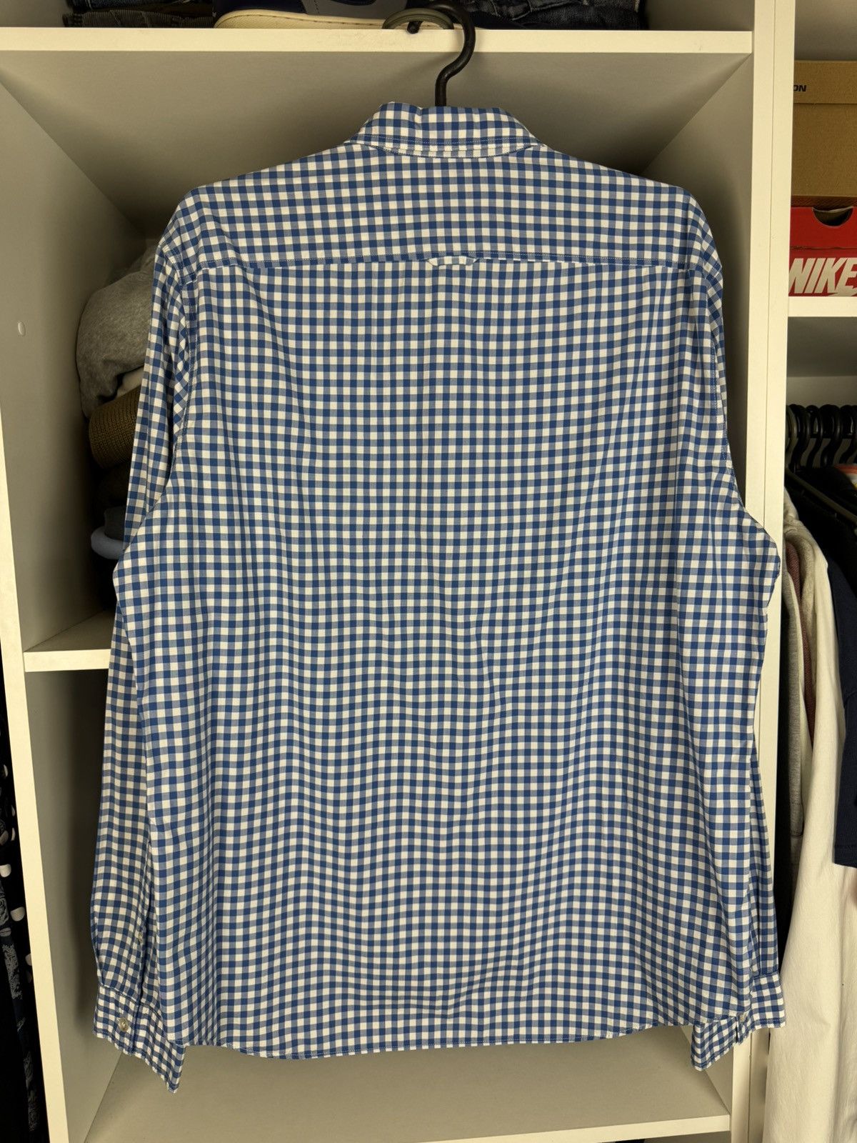 Burberry Burberry Brit Plaid Button-Down Long Sleeve Shirt Size US L / EU 52-54 / 3 - 17 Thumbnail