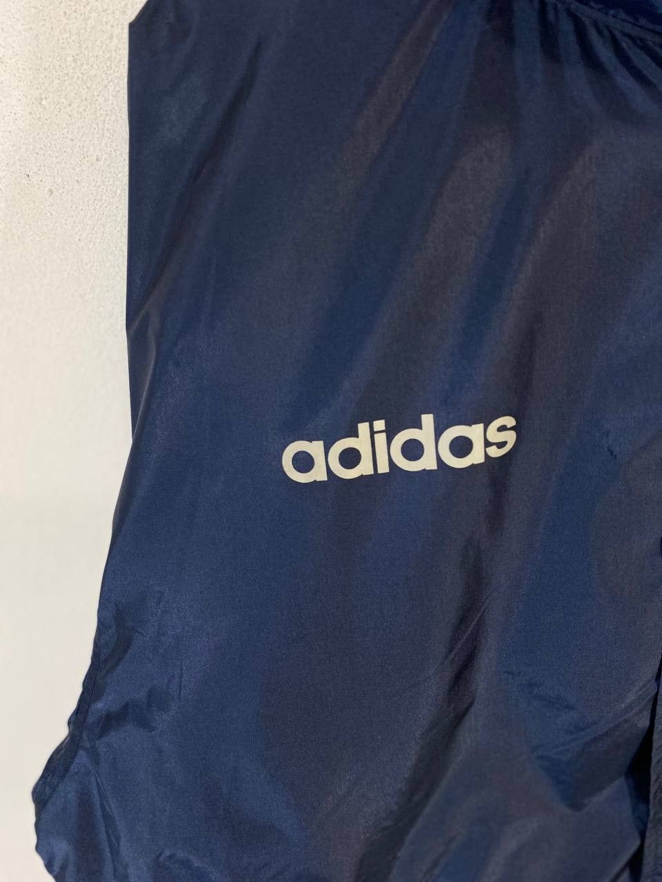 Adidas vintage adidas big logo back light jacket nice design Size US L / EU 52-54 / 3 - 4 Thumbnail