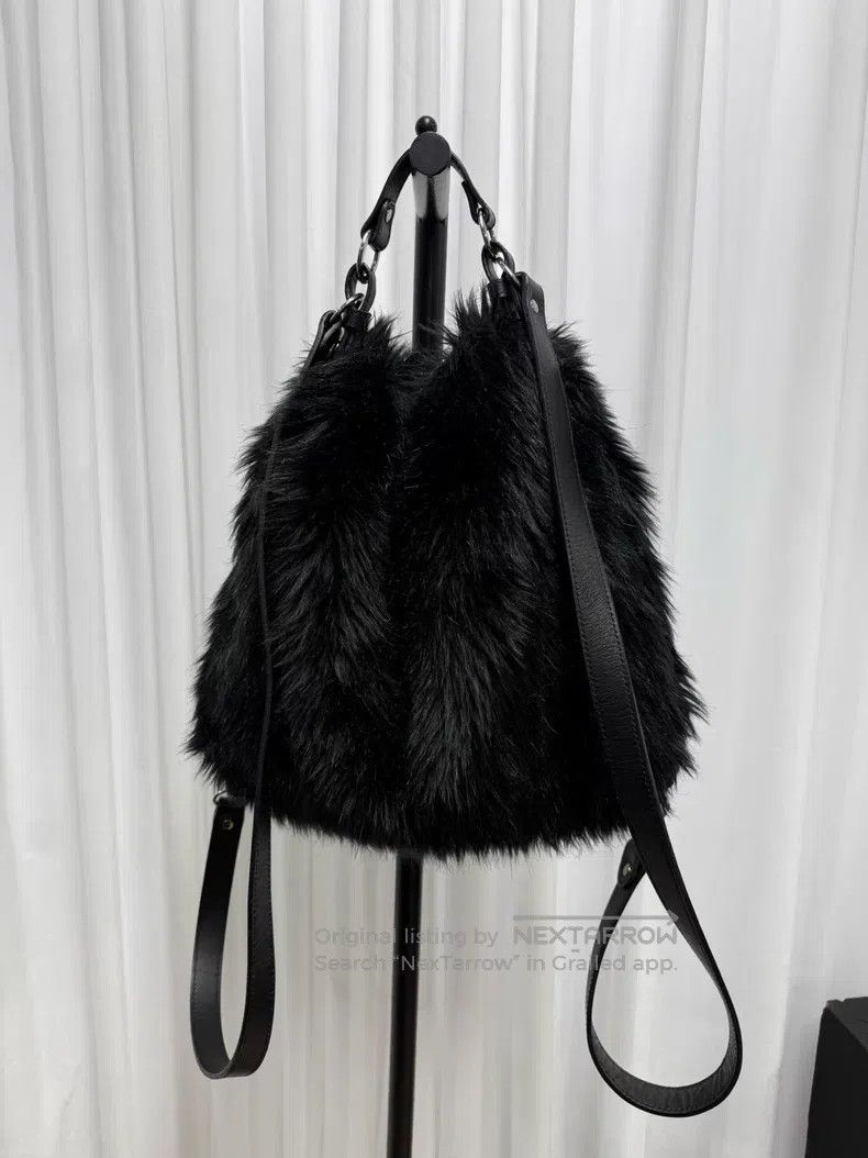 Junya Watanabe Furry rivet backpack