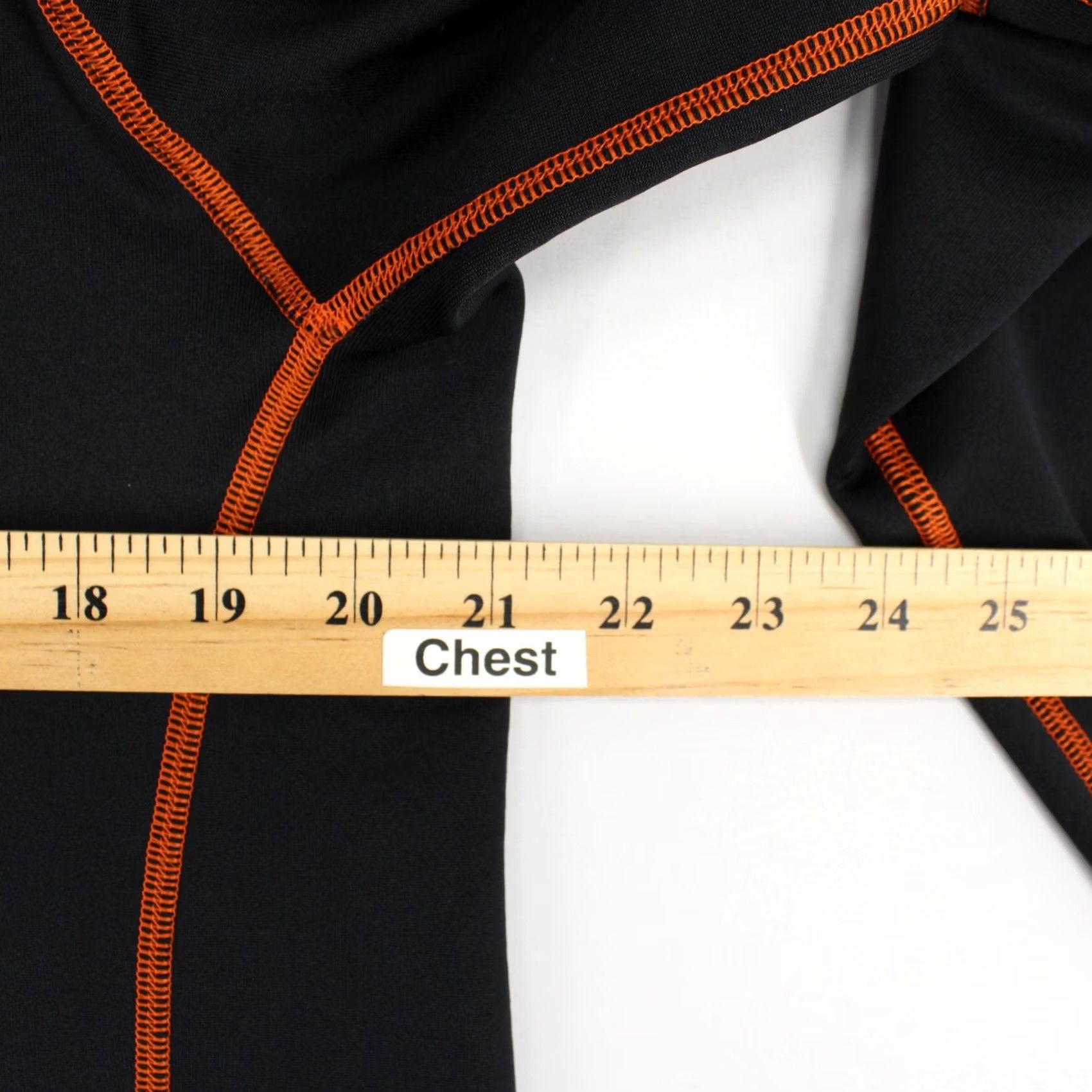 KJUS Kjus Hydraulic Half Zip Mens M Black Orange Contrast Stitch Performance Ski Size US M / EU 48-50 / 2 - 5 Thumbnail