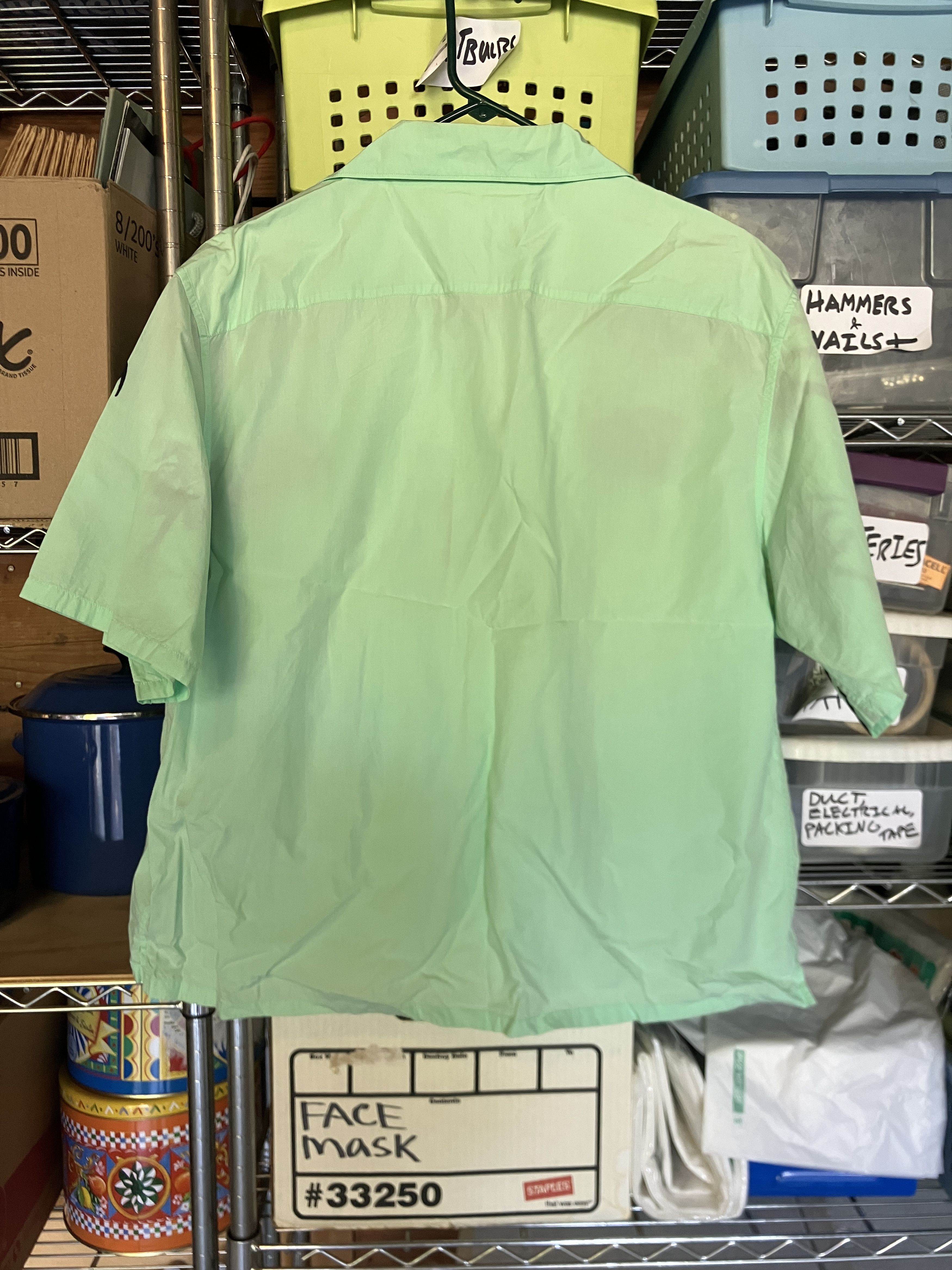 Prada SS18 Tarantula Camp Collar Shirt Size US XL / EU 56 / 4 - 7 Thumbnail