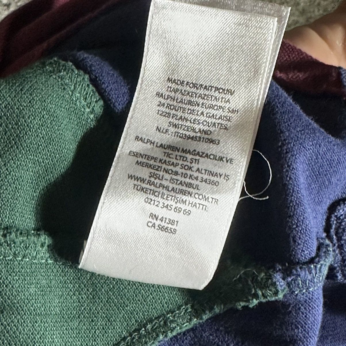 Polo Ralph Lauren Polo Ralph Lauren Big Pony Colorblock Crest Polo - Medium Size US M / EU 48-50 / 2 - 6 Thumbnail