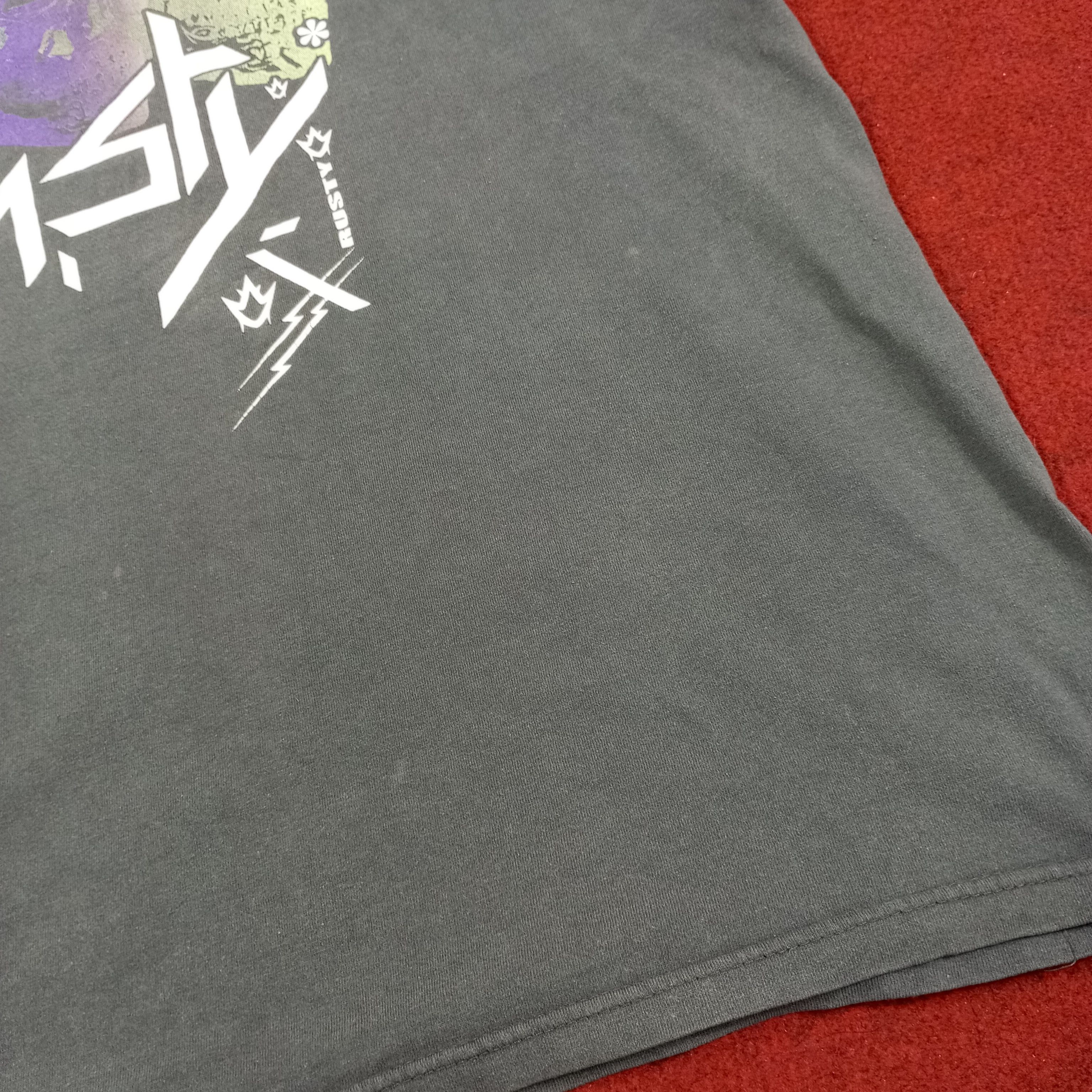 Rusty × Vintage Rusty Skulls Design Streetwear Style Tshirt Size US XL / EU 56 / 4 - 10 Thumbnail