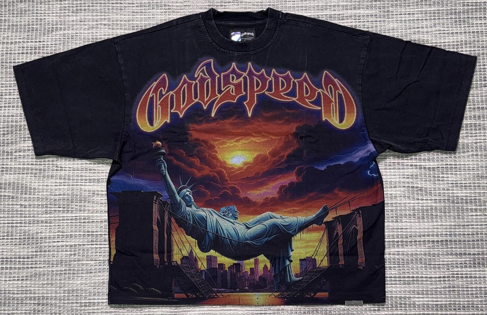 Godspeed Godspeed Black Burnt Bridges Tee Size US S / EU 44-46 / 1 - 1 Thumbnail