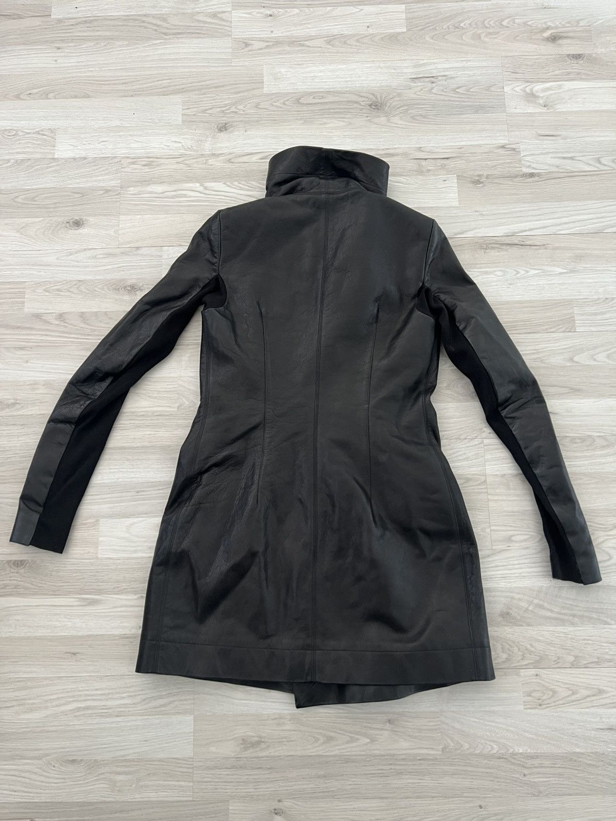 Rick Owens Rick Owens Leather Trench Coat Size M / US 6-8 / IT 42-44 - 7 Thumbnail
