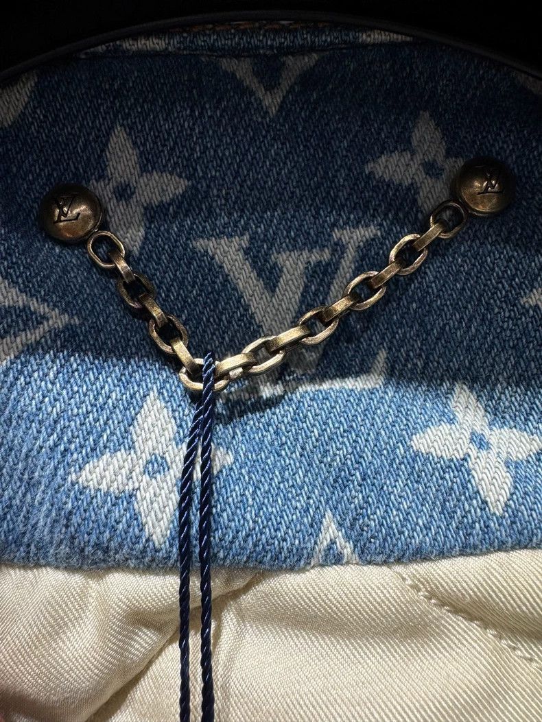 Louis Vuitton LOUIS VUITTON Cotton jacket with flower erosion design jack Size US S / EU 44-46 / 1 - 6 Thumbnail