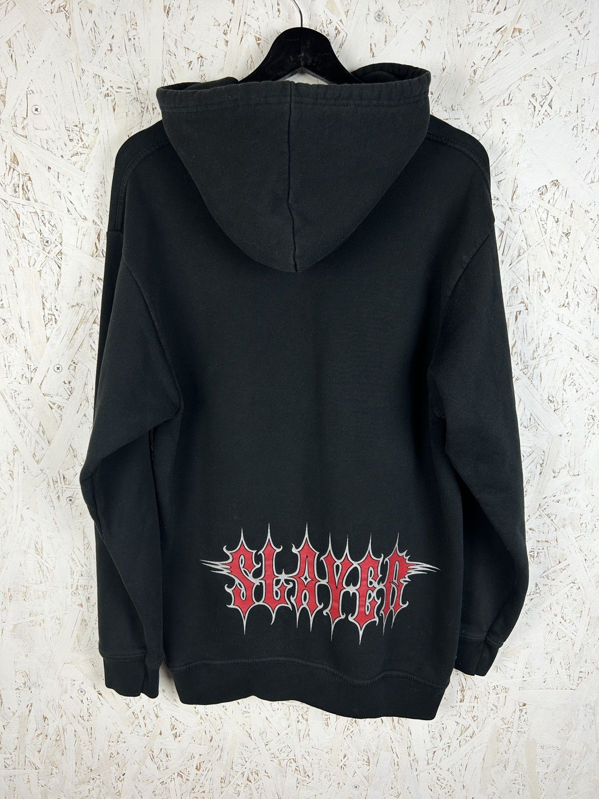 Band Tees 00s Vintage Slayer 2003 Thrash Metal Promodoro Hoodie M Size US M / EU 48-50 / 2 - 6 Thumbnail