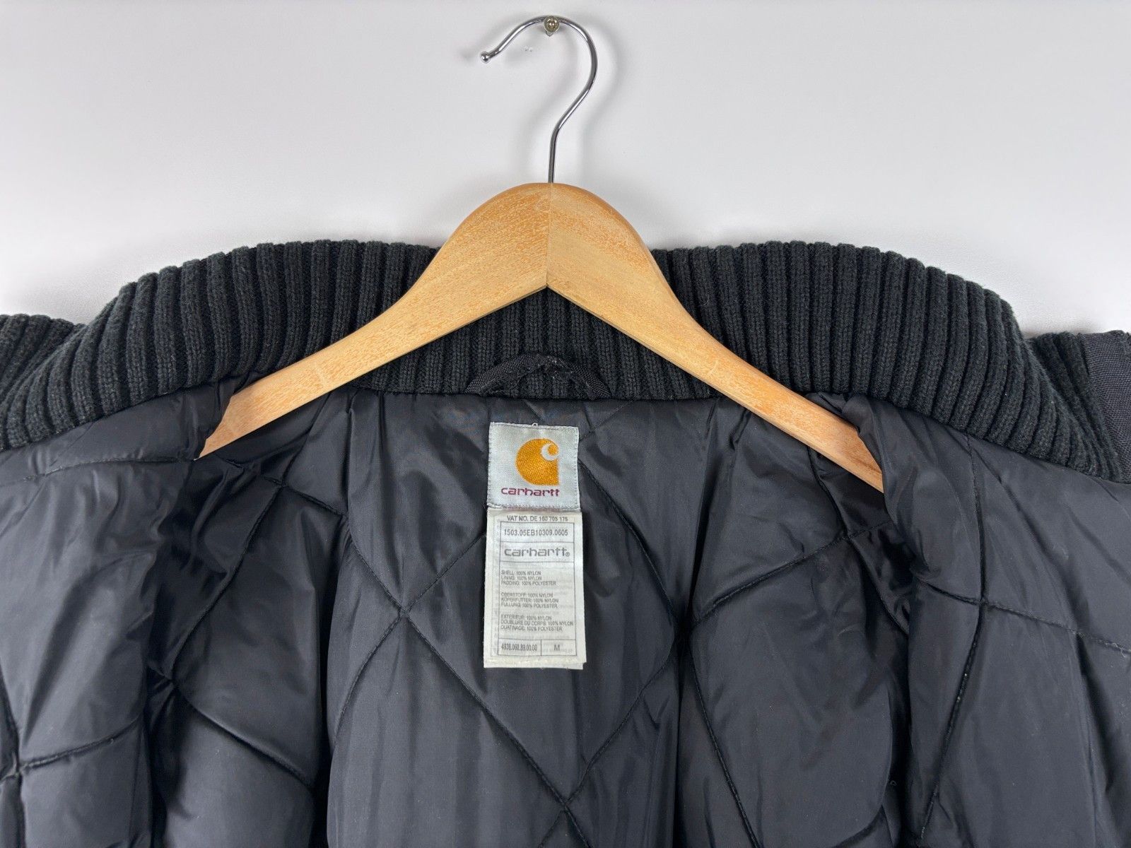Carhartt Mens Carhartt Ranger Cordura Bomber Jacket Black Size M Size US M / EU 48-50 / 2 - 11 Thumbnail