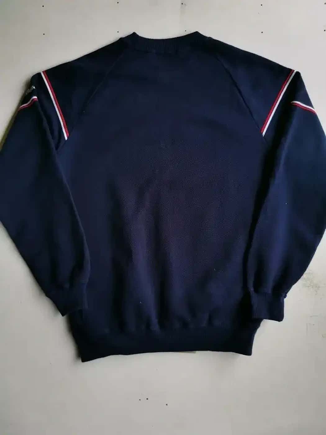Adidas Vintage Adidas by Descente Stripe Sweatshirt Size US M / EU 48-50 / 2 - 5 Thumbnail