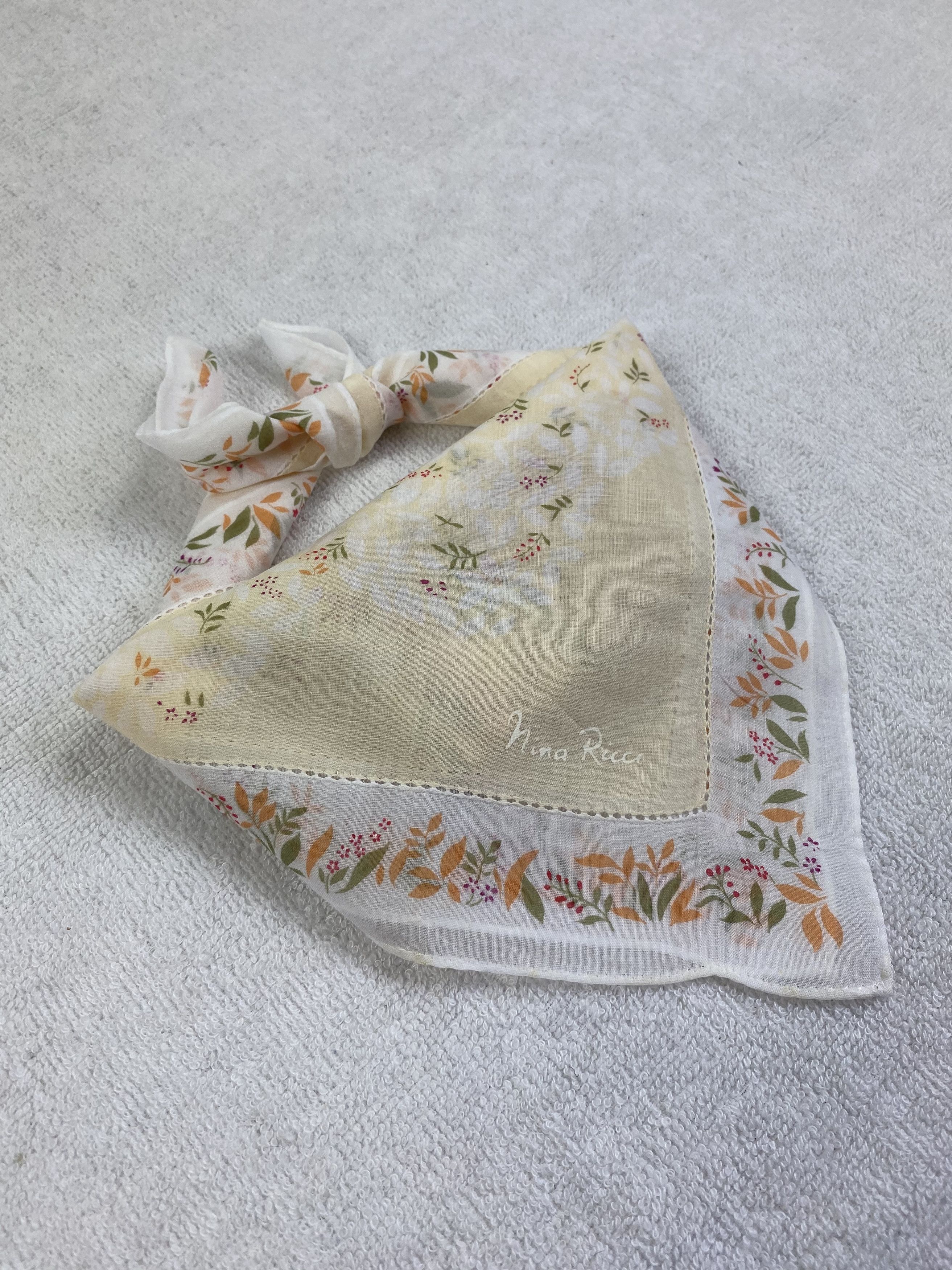 Nina Ricci × Vintage Nina Ricci Handkerchief / Bandana / Neckerchief Size ONE SIZE - 2 Thumbnail