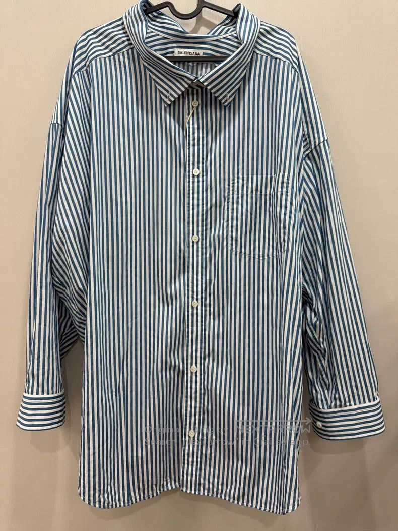 Balenciaga Balenciaga Striped shirt Size XS / US 0-2 / IT 36-38 - 1 Thumbnail