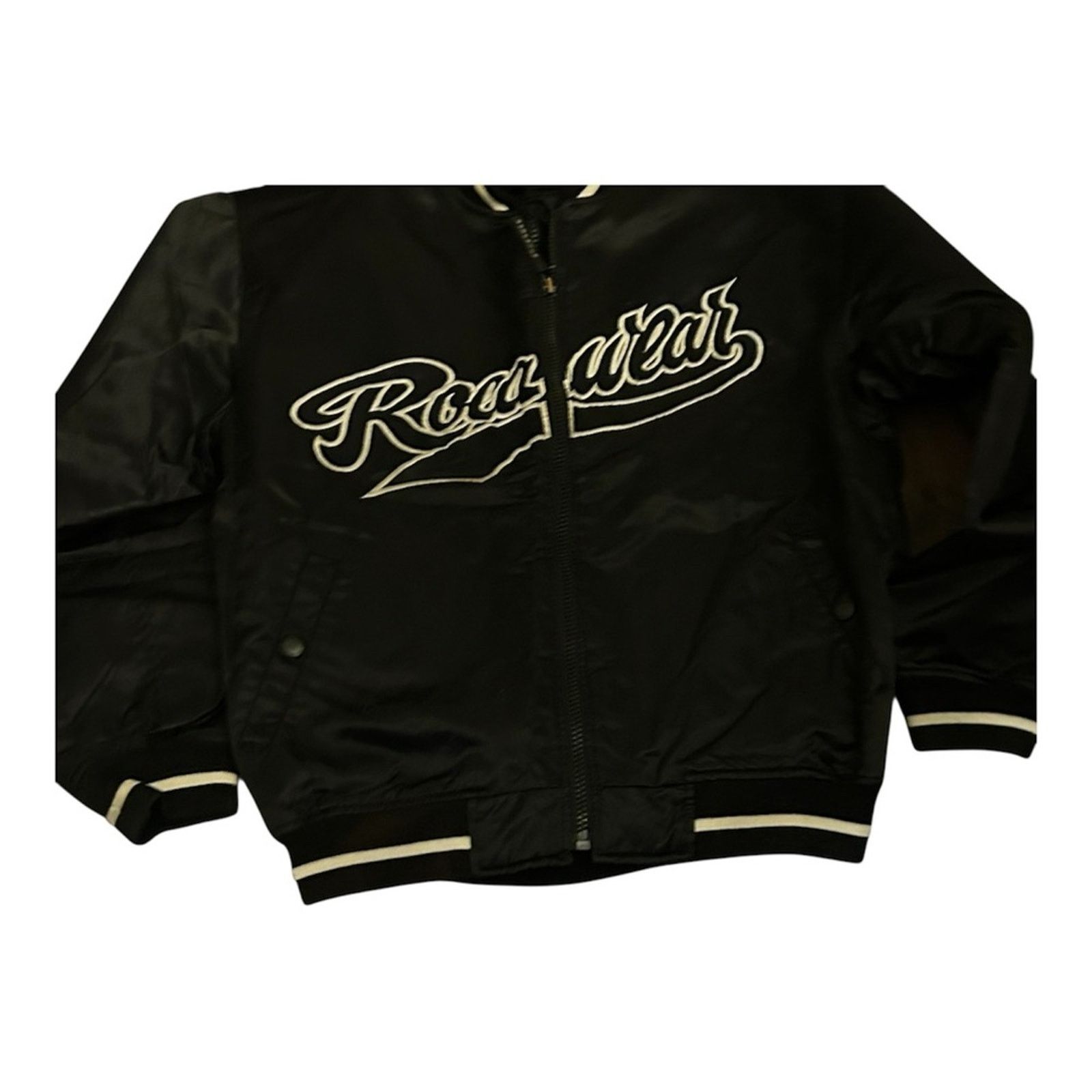 Rocawear Y2K Vintage RocaWear Logo Spell Out Varsity SBomber Jacket Size US M / EU 48-50 / 2 - 5 Thumbnail