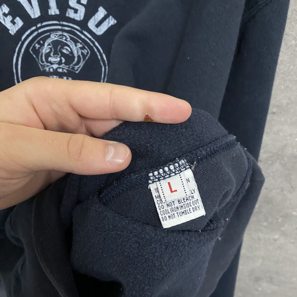 Evisu Evisu Sweatshirt Japanese Brand Streetwear Big Logo Size US L / EU 52-54 / 3 - 6 Thumbnail