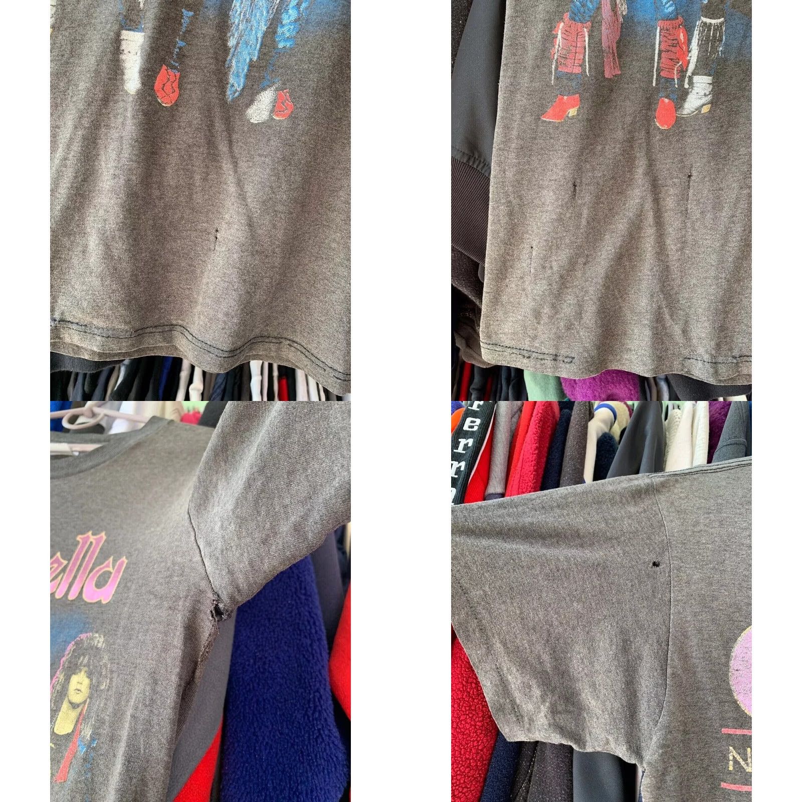 Vintage VINTAGE 1986 CINDERELLA WORLD TOUR BLACK TEE SHIRT MEN'S SIZE S Shirt Mens S Black Cinderella World Tour 1986 Size US S / EU 44-46 / 1 - 8 Thumbnail