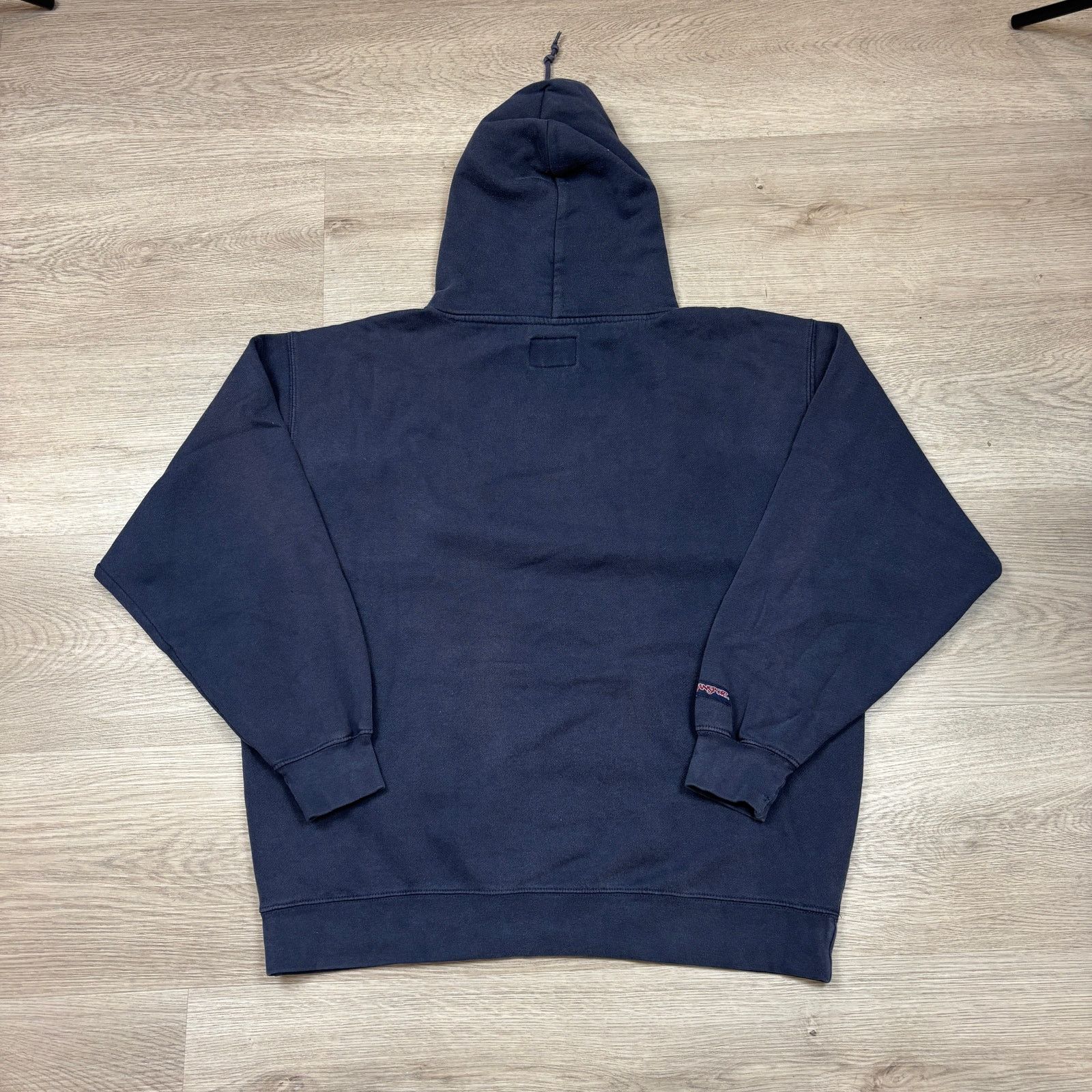 Jansport × Vintage Vintage 90s Jansport Notre Dame Fighting Irish Hoodie XL Size US XL / EU 56 / 4 - 3 Thumbnail