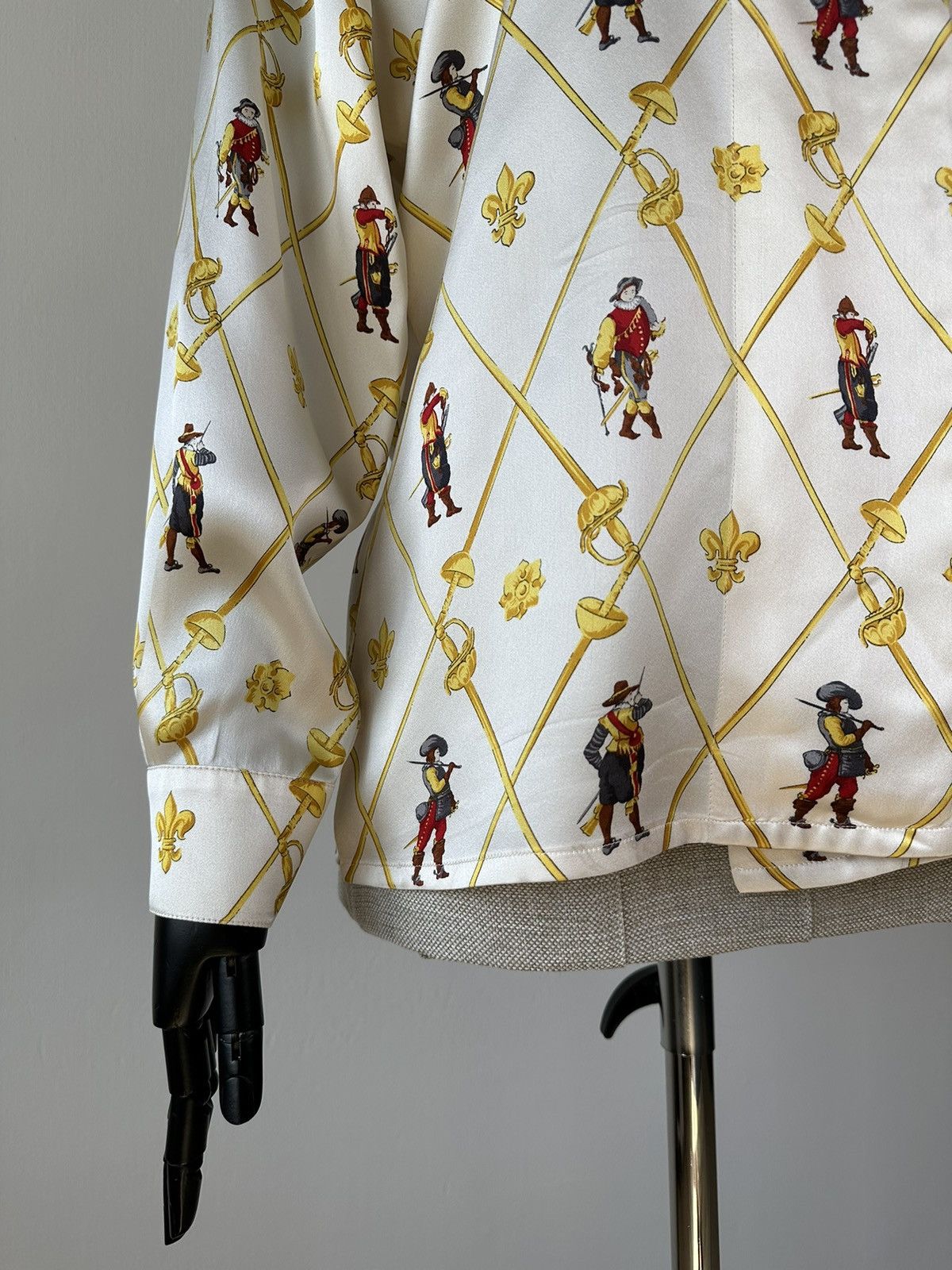 Escada Vintage ESCADA Margaretha Ley 100% Silk Musketeer Shirt Size XS / US 0-2 / IT 36-38 - 6 Thumbnail