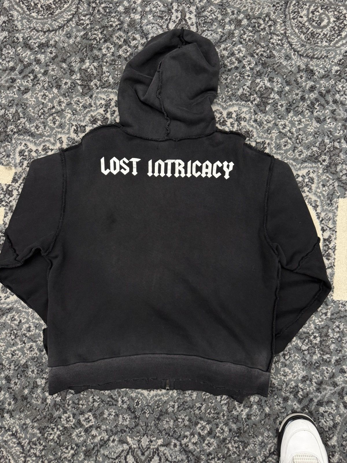 LOST INTRICACY Lost Intricacy Black Rhinestone Zip-Up Size US S / EU 44-46 / 1 - 3 Thumbnail