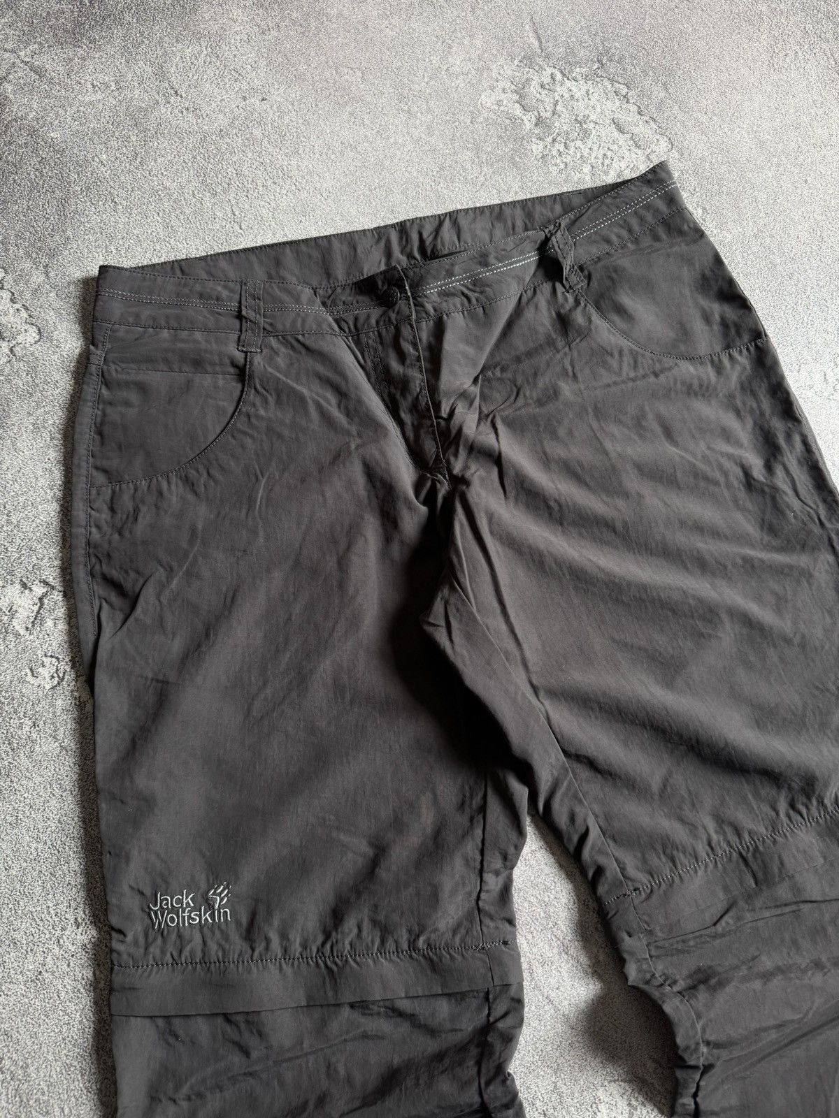 Jack Wolfskin Jack Wolfskin XL transformer outdoor cargo pants trousers 👖 Size 28" / US 6 / IT 42 - 3 Thumbnail