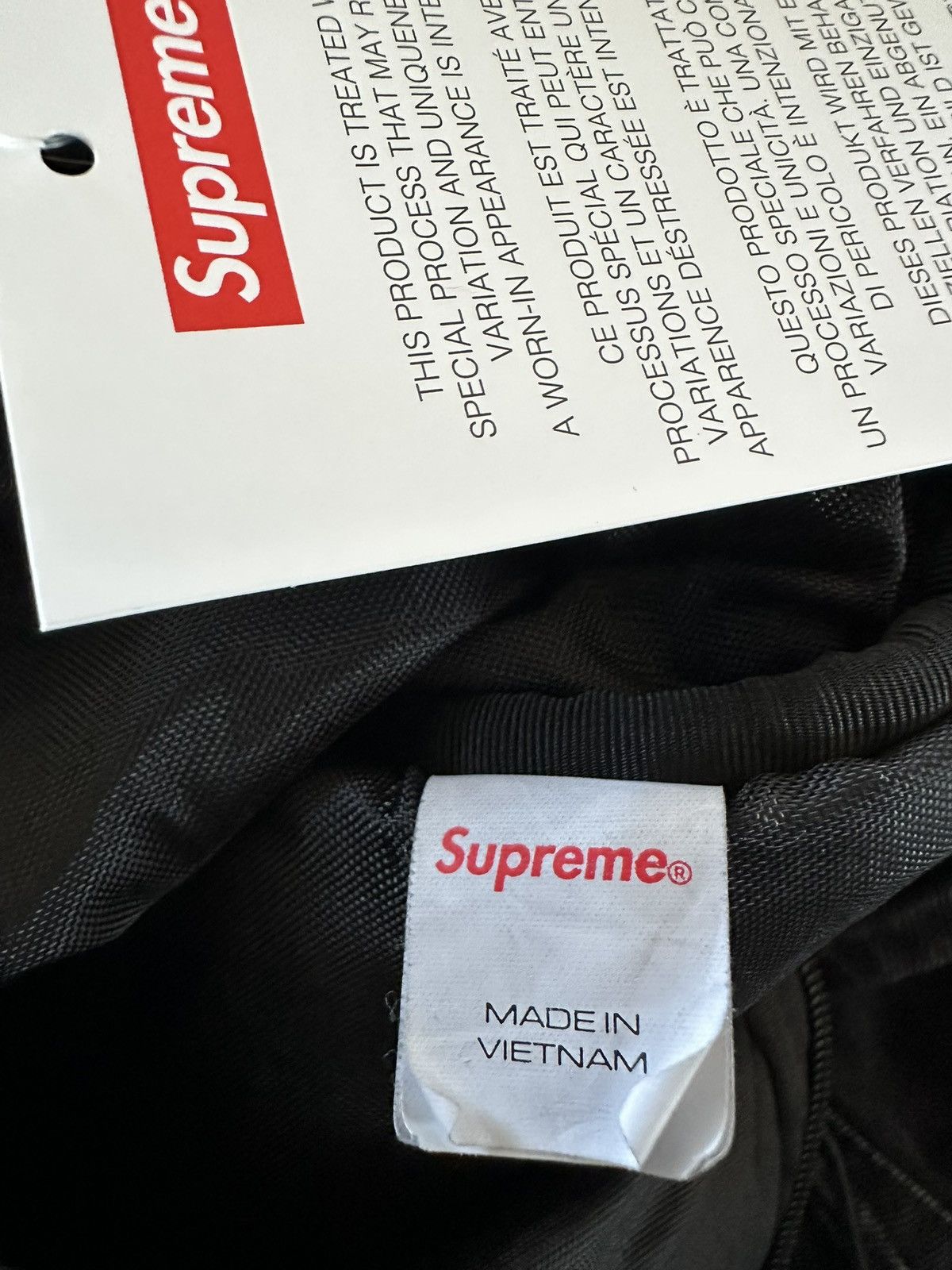 Supreme SUPREME DENIM BACKPACK FW25 Size ONE SIZE - 14 Thumbnail